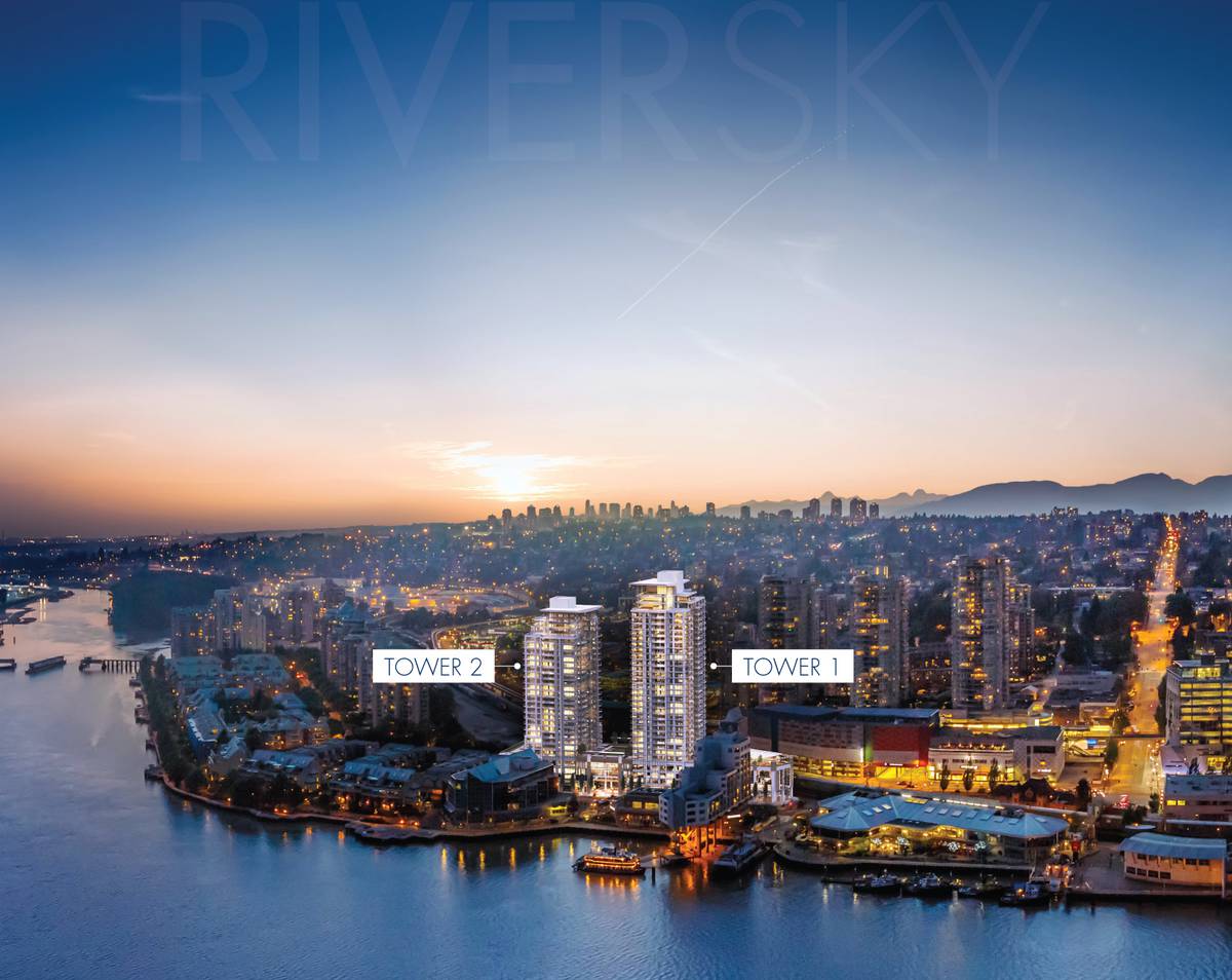 RiverSky New Westminster, BC 908 Quayside Dr liv.rent