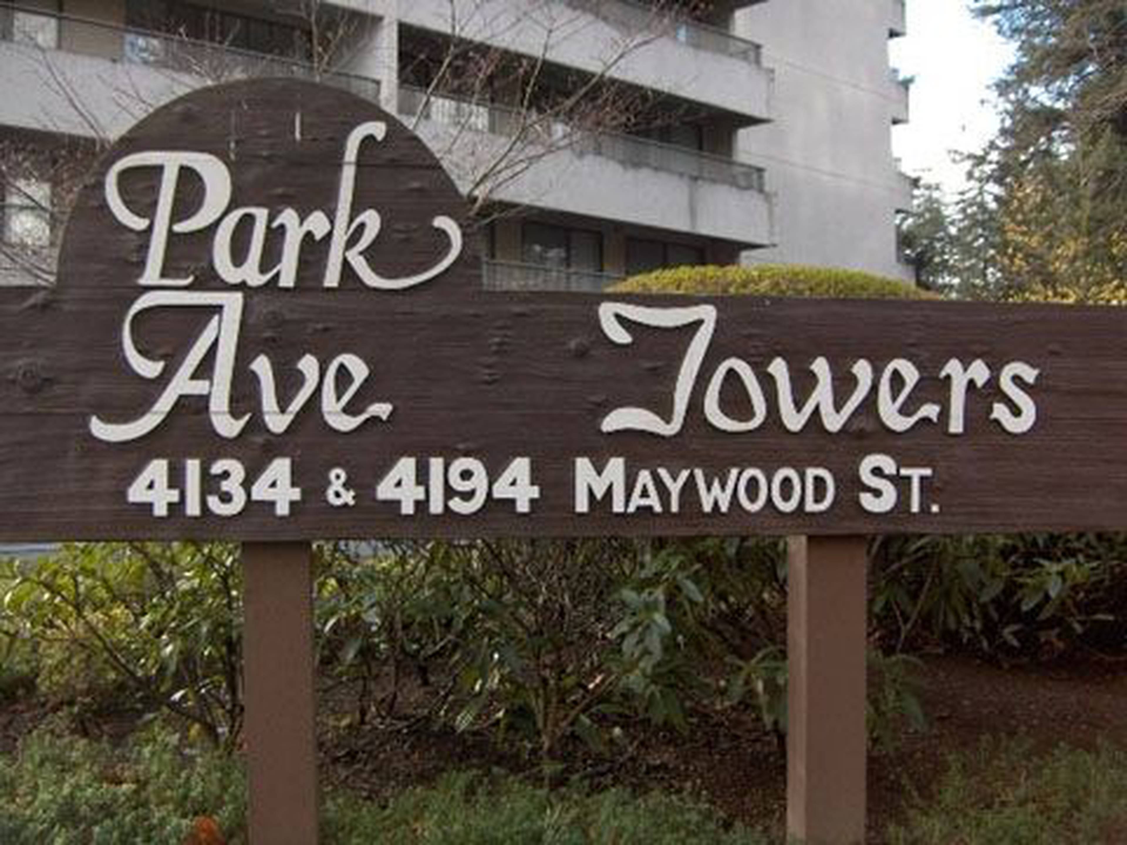 Park Avenue Towers 4134 Maywood St Apartments for Rent Burnaby liv.rent