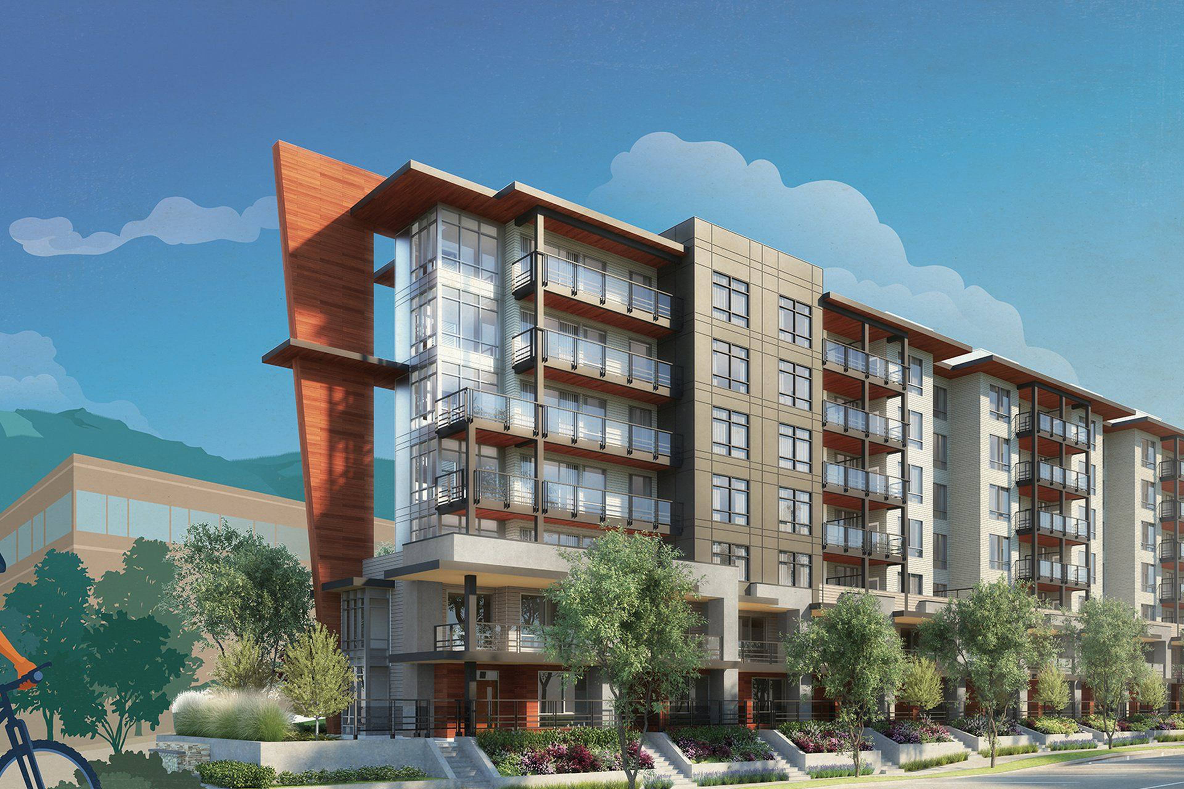 Crest Apartments for Rent, 128 8th St E, North Vancouver, BC - 2