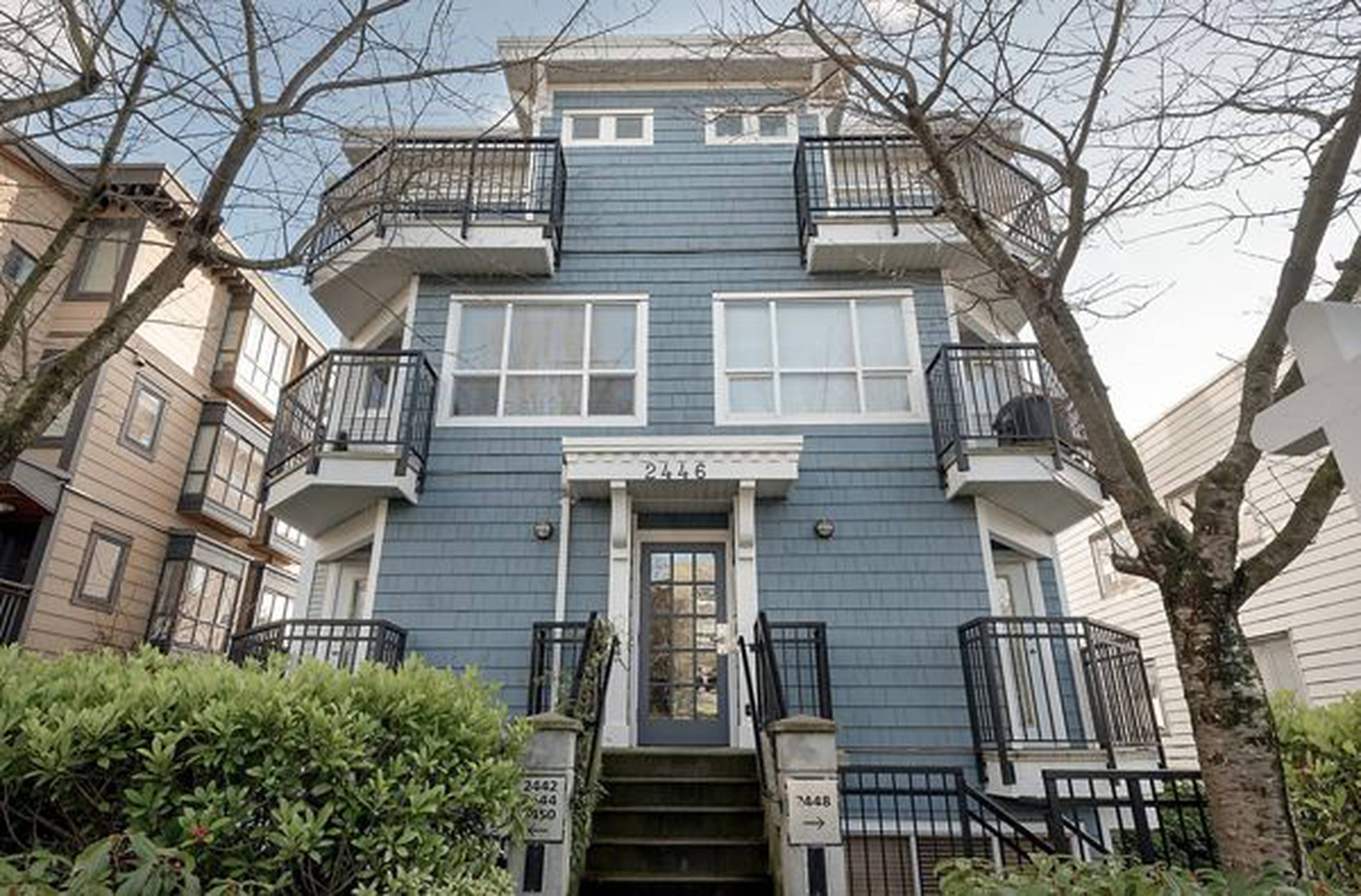 Octona Vancouver BC 2446 W 4th Ave liv rent