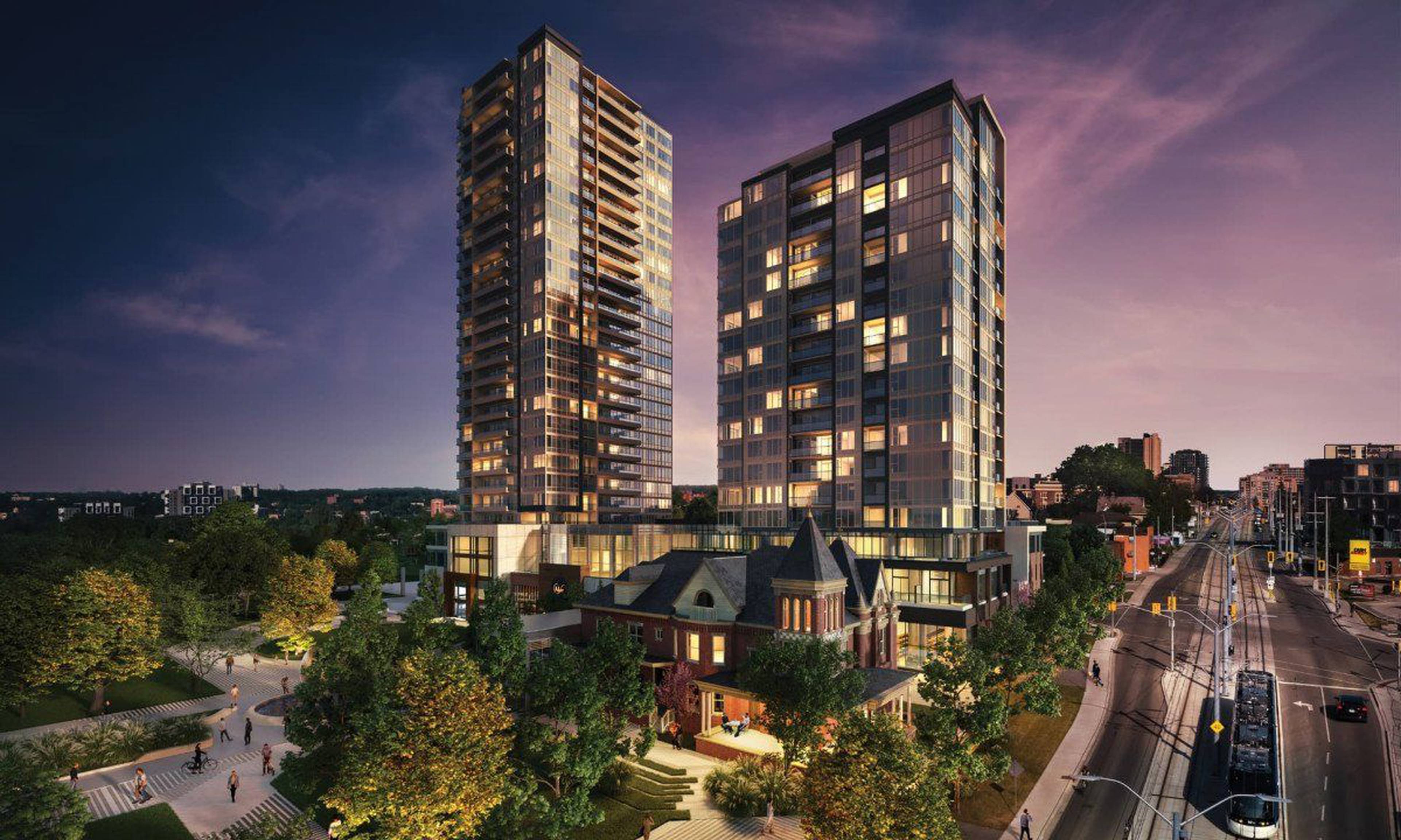 Station Park - Union Towers Apartment Building