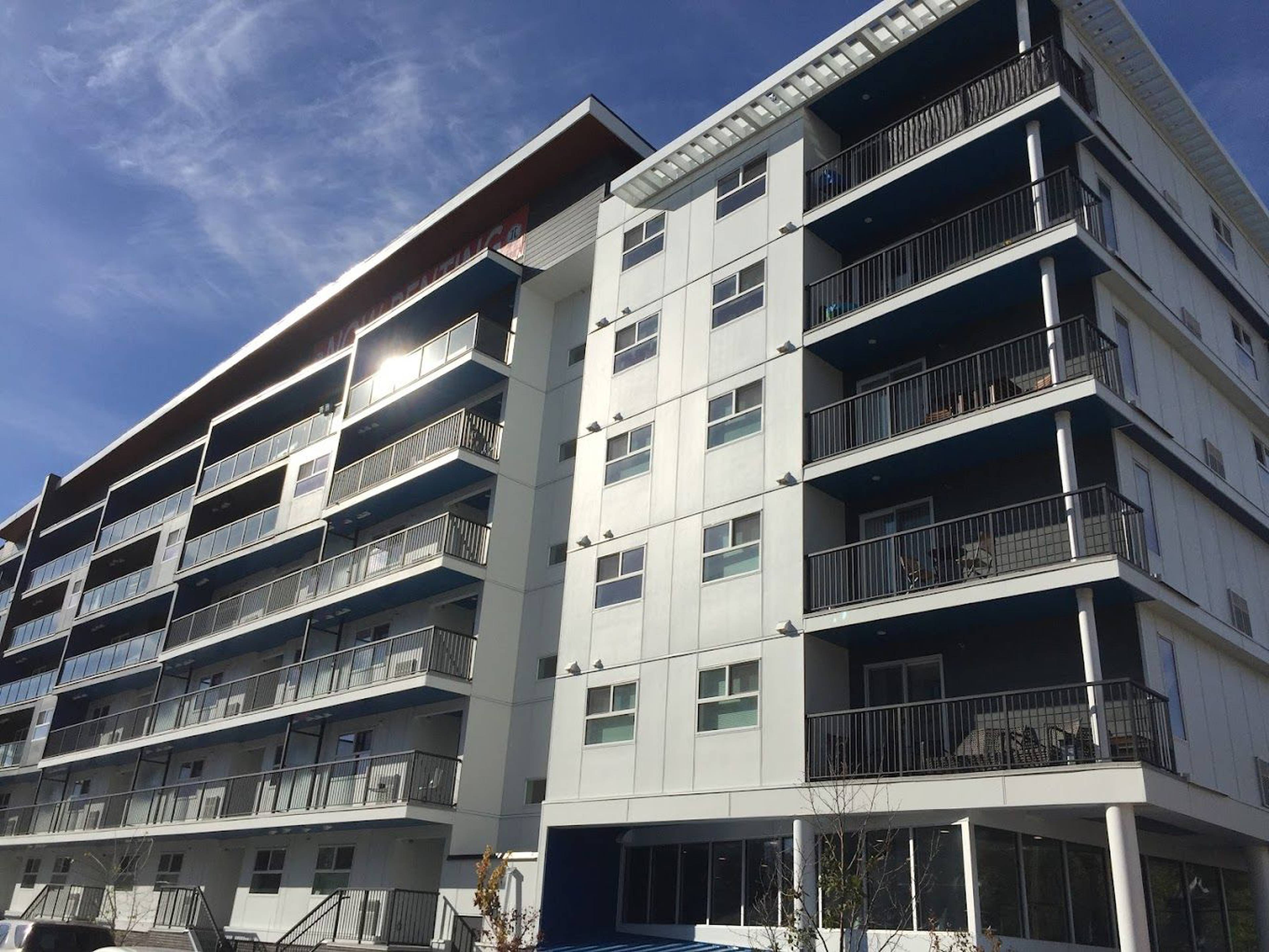 Urban Square Apartment Building