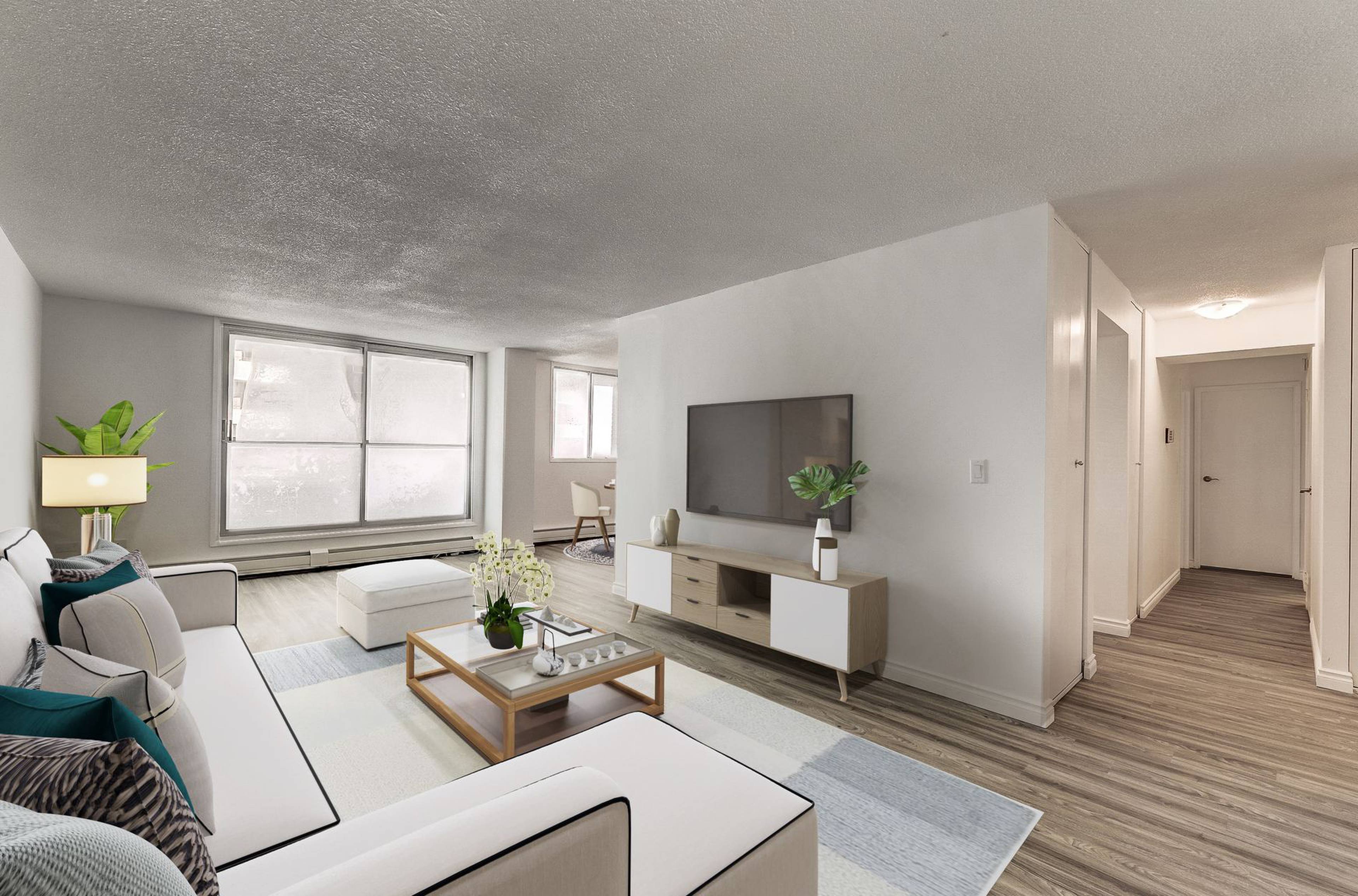 Riverside Towers Apartment Building