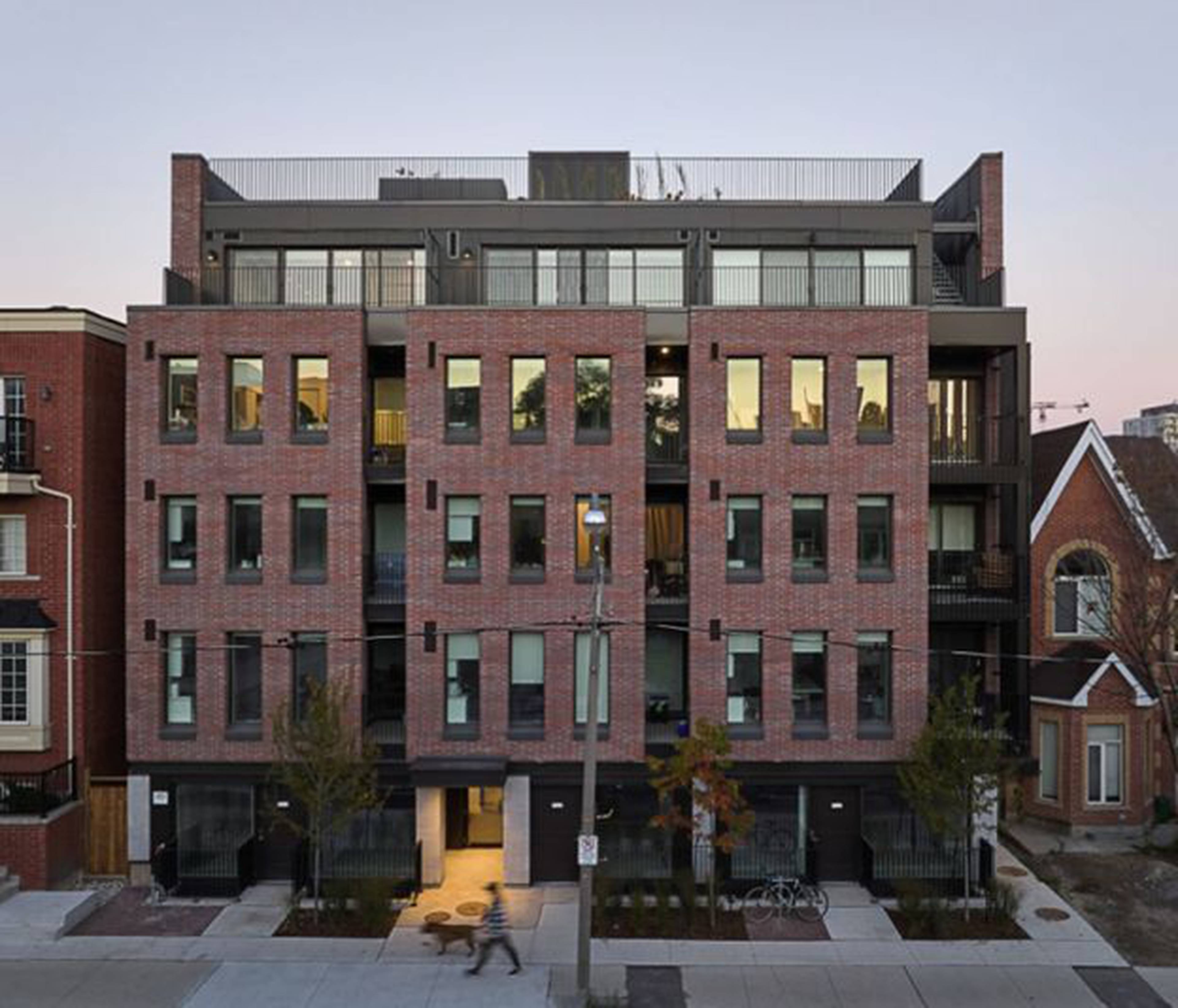 River St Apartment Building