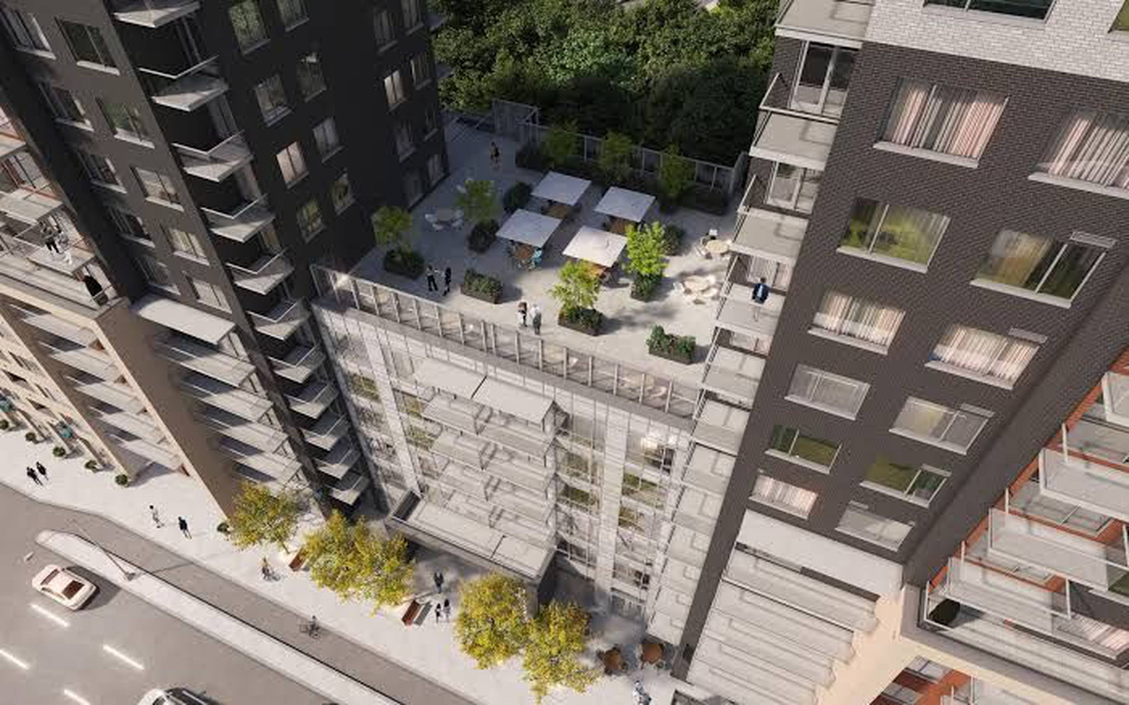 Carlton West Apartment Building
