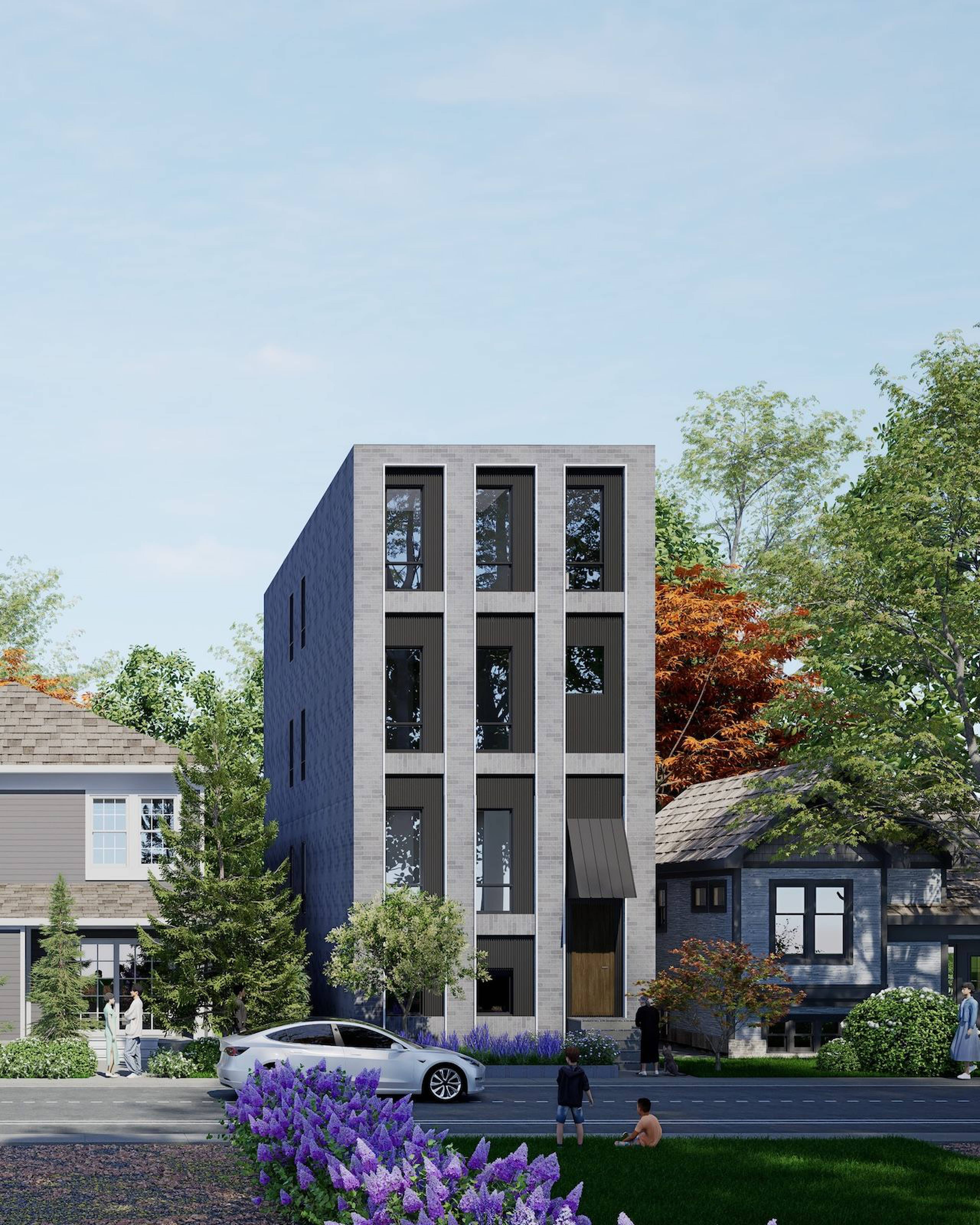 Kirknewton Rd Apartment Building