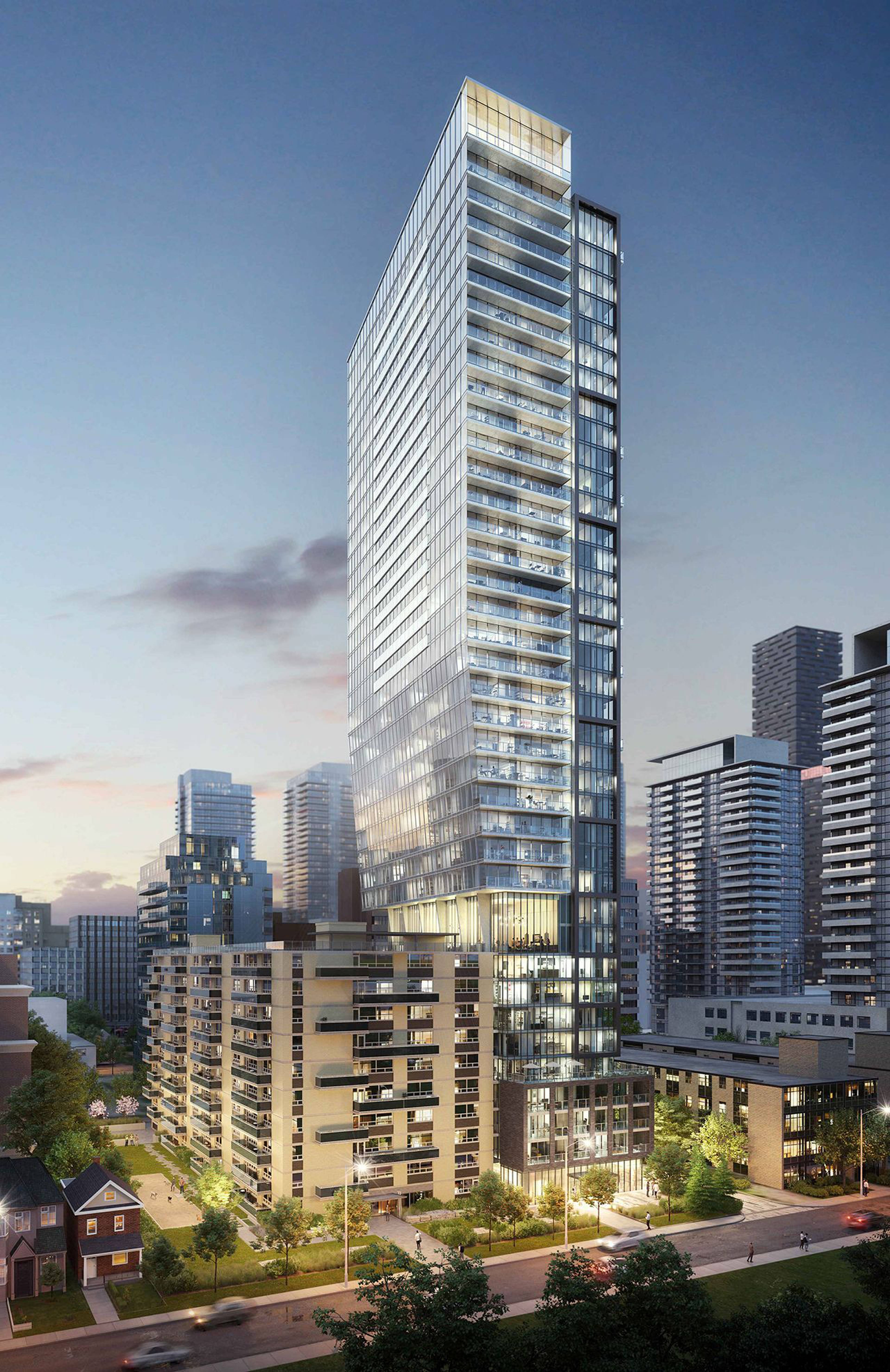 Story of Midtown Apartment Building