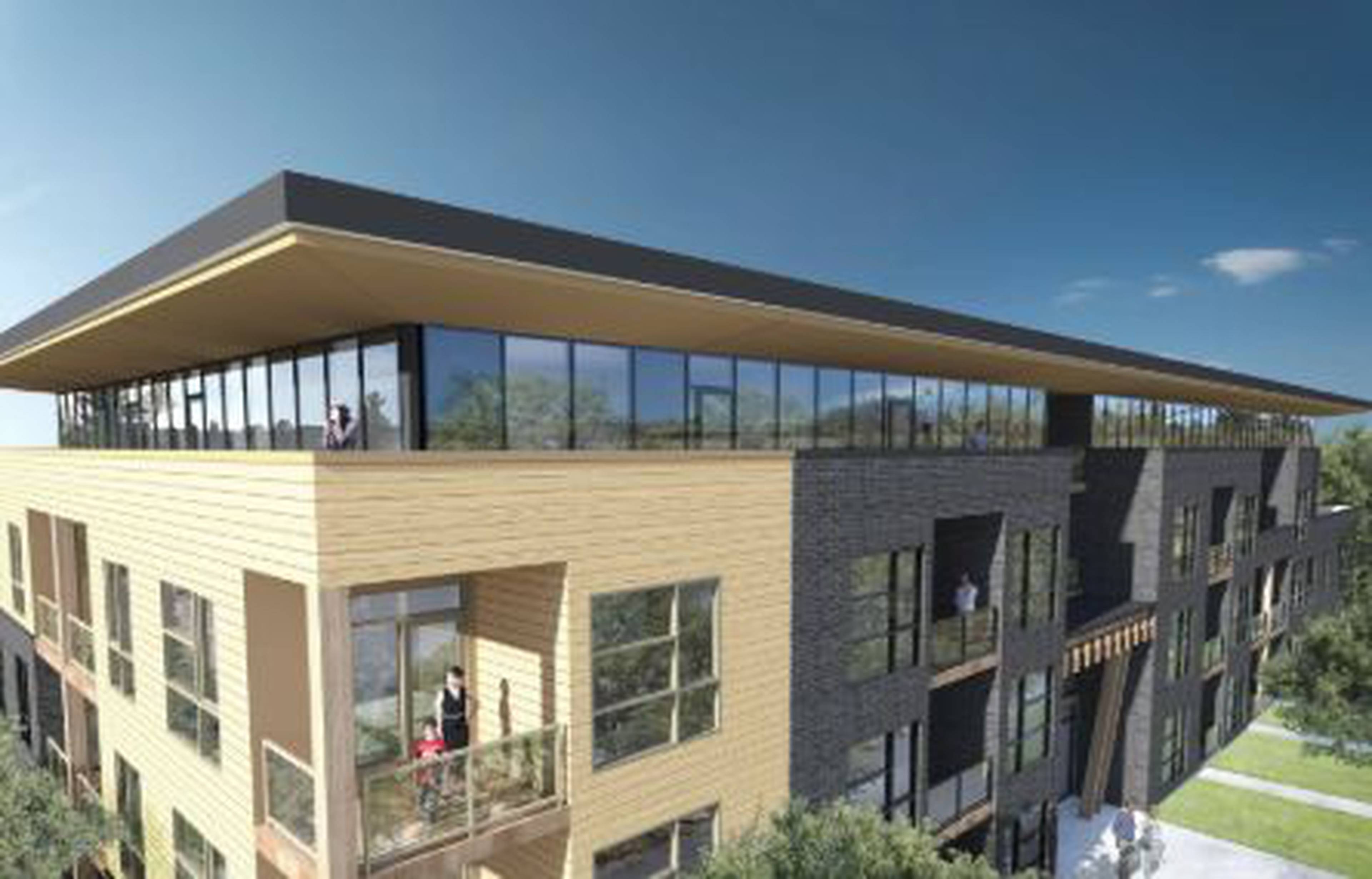 76 Ave NW Apartment Building
