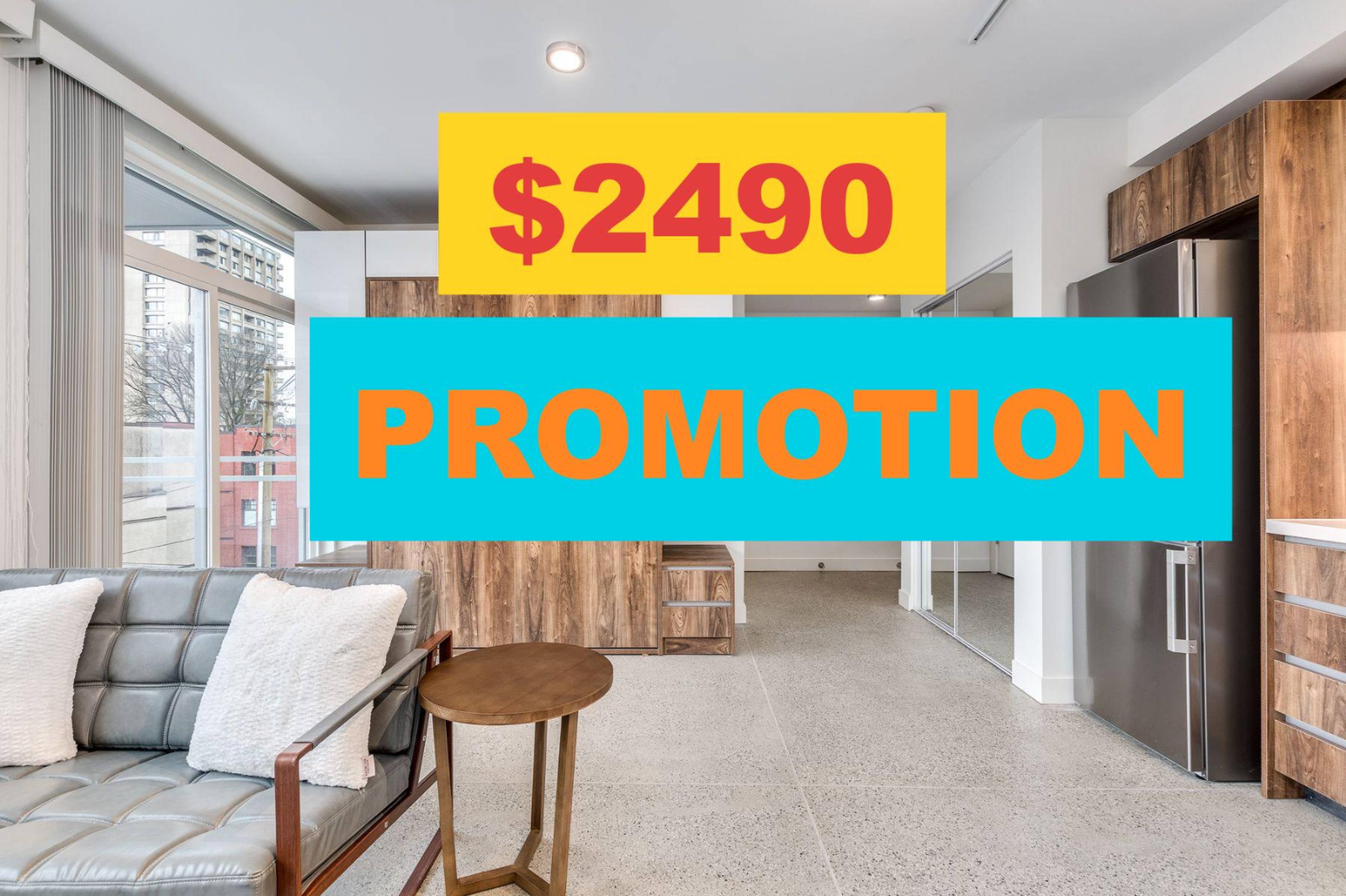 Studio  · 1 Bath for rent $2,490 / month