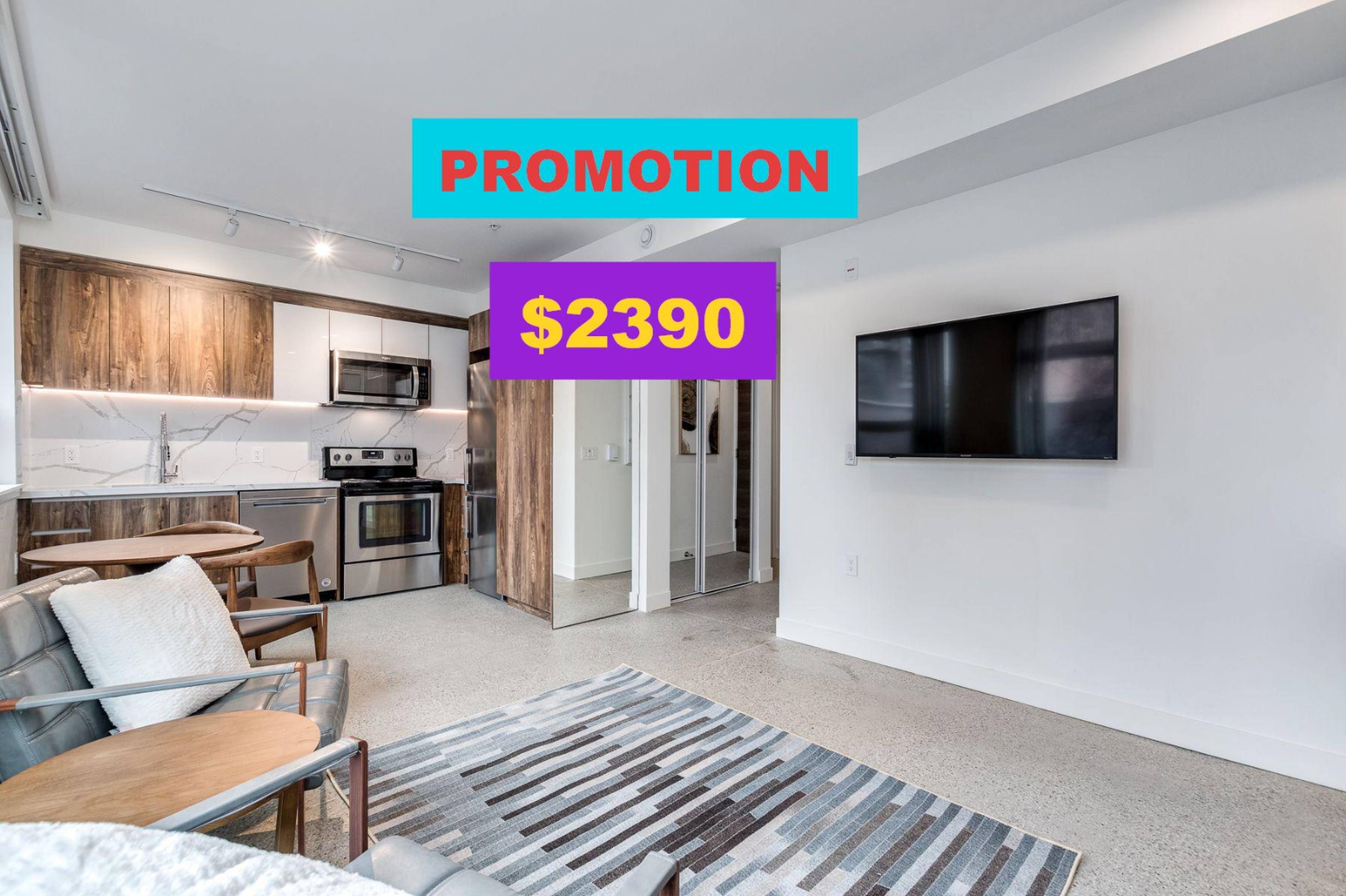 Studio  · 1 Bath for rent $2,390 / month