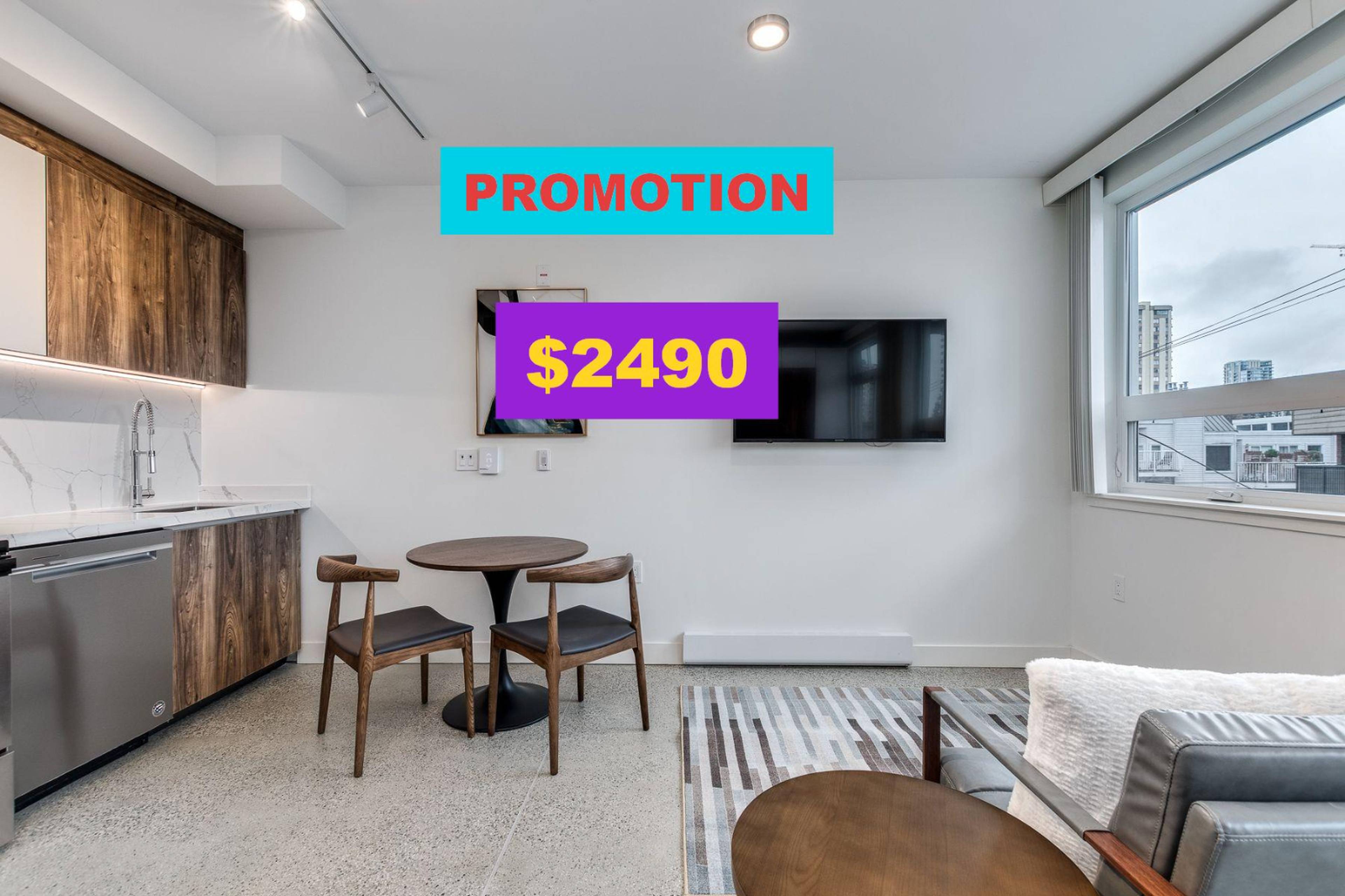 Studio  · 1 Bath for rent $2,490 / month