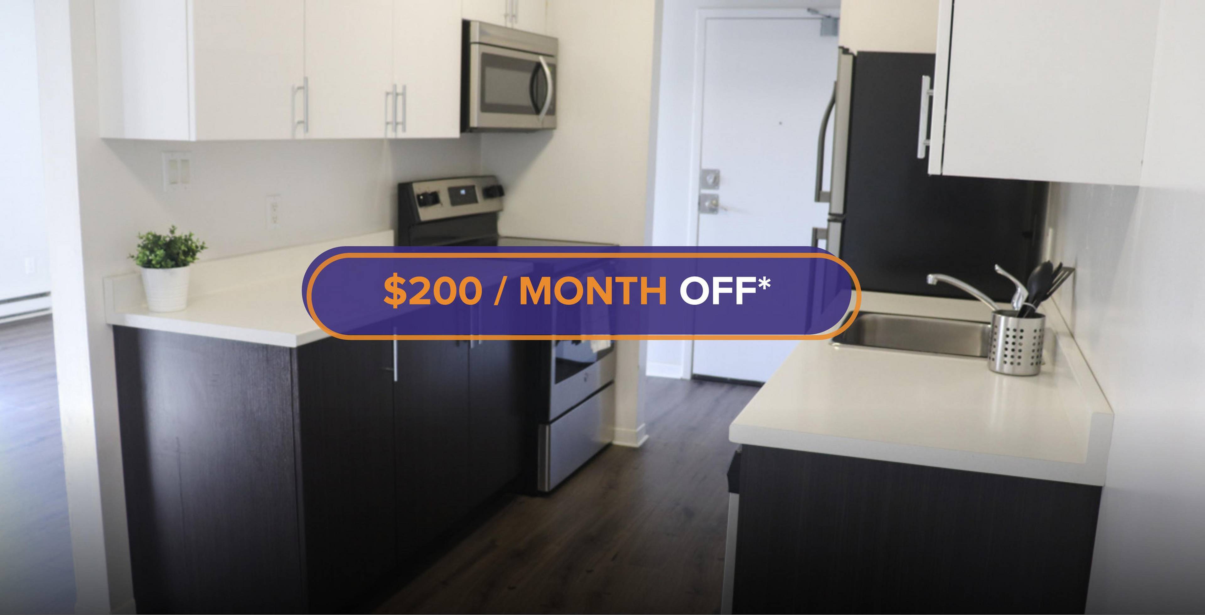 2 ch.  · 1 s. de bains for rent $1,839 / mois