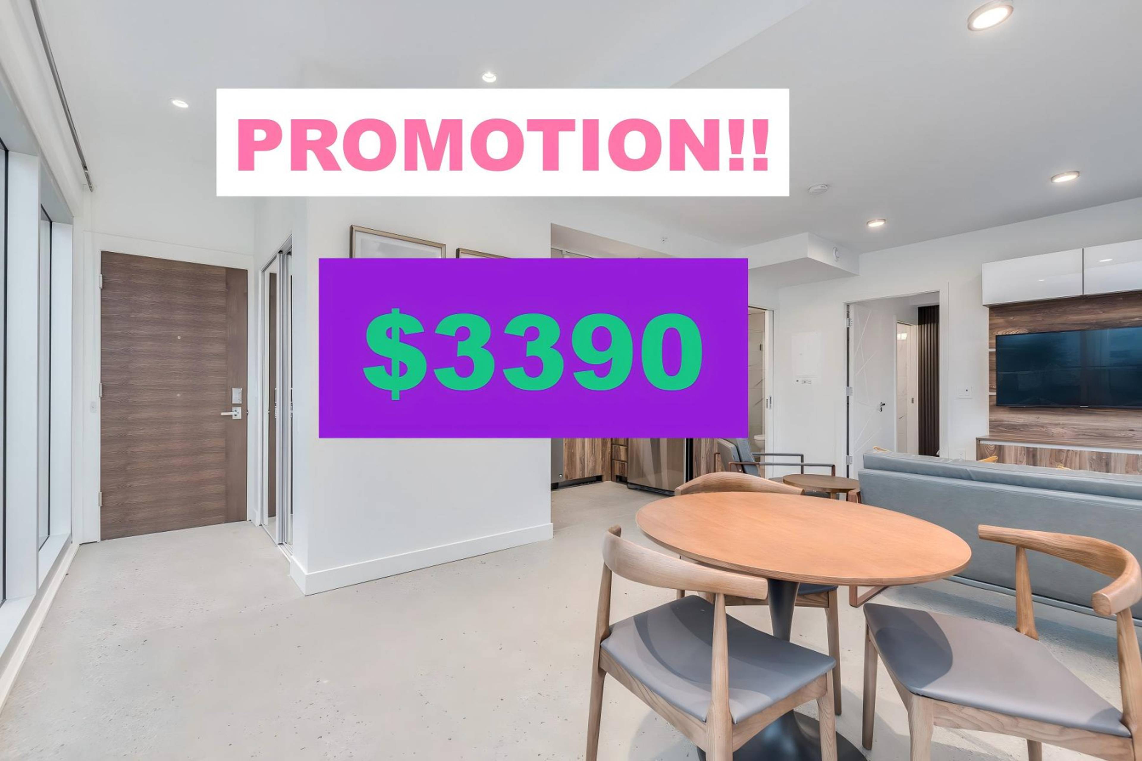 1 Bed  · 2 Bath for rent $3,390 / month