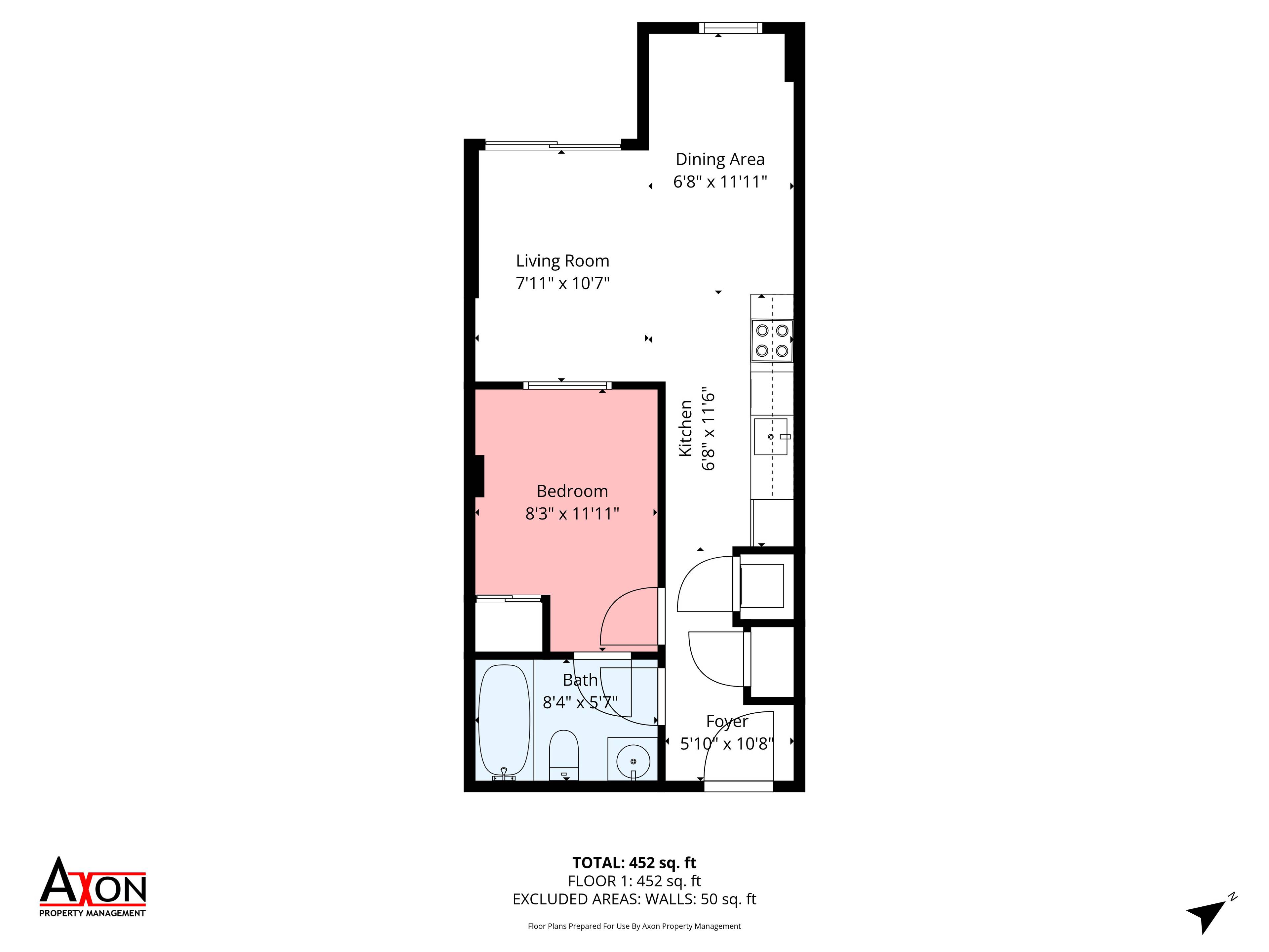 1 ch.  · 1 s. de bains for rent $2,000 / mois