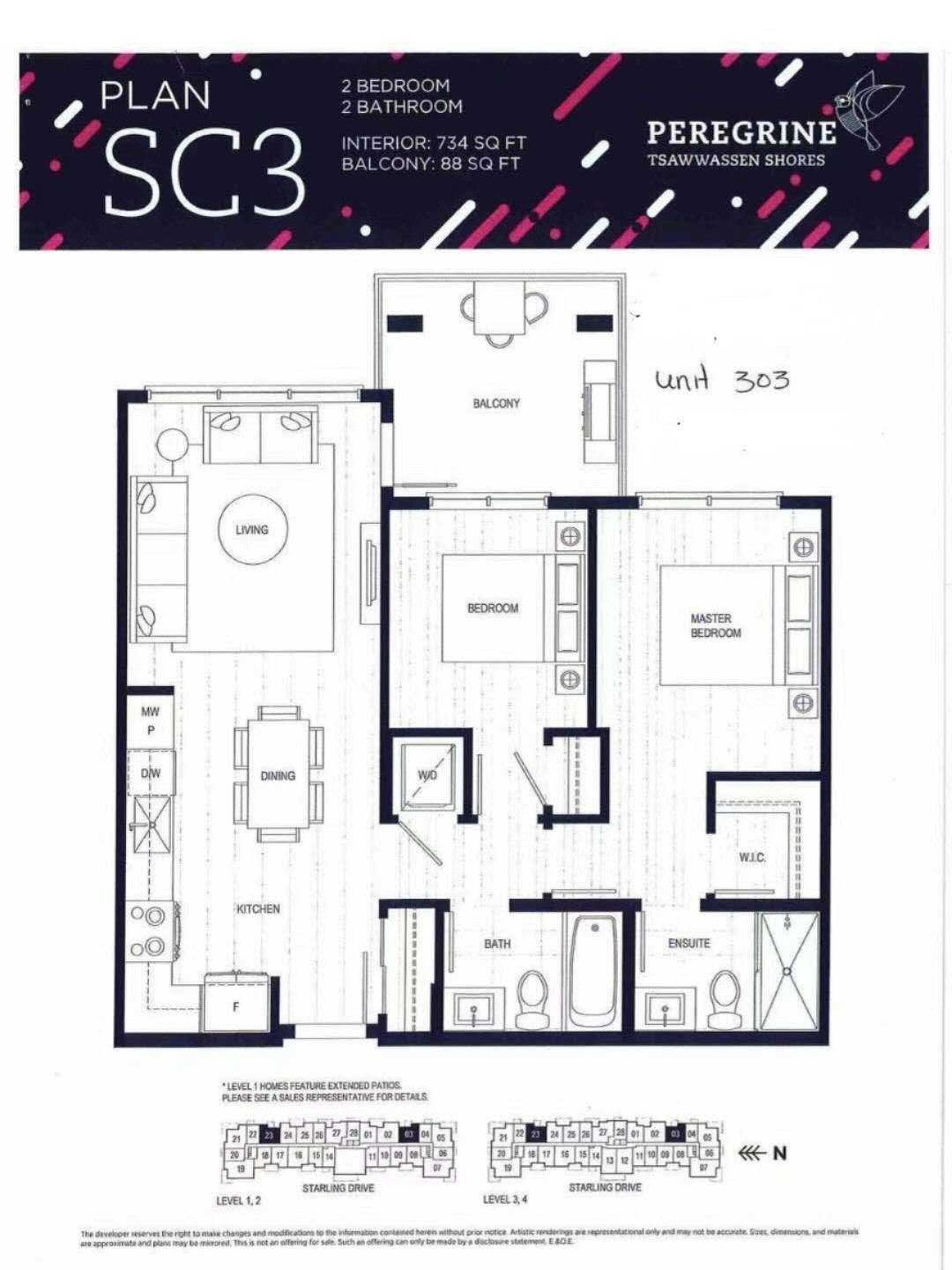 2 ch.  · 2 s. de bains for rent $2,700 / mois