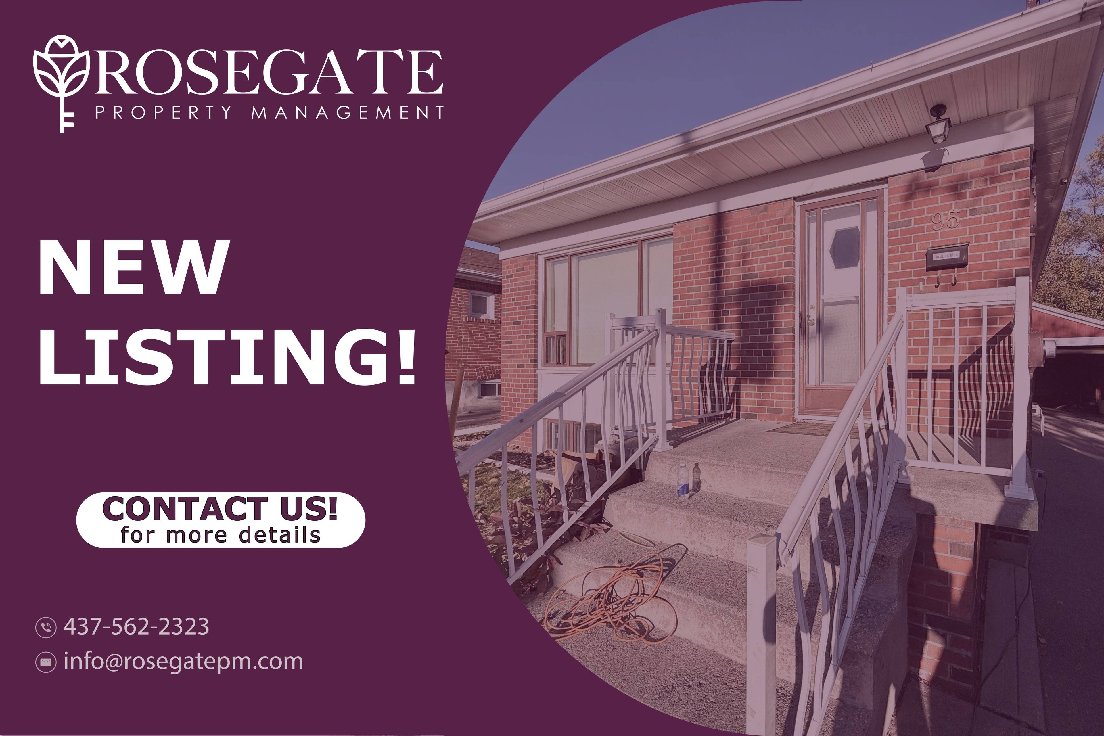 3 室  · 1 卫 for rent $2,595 / 月