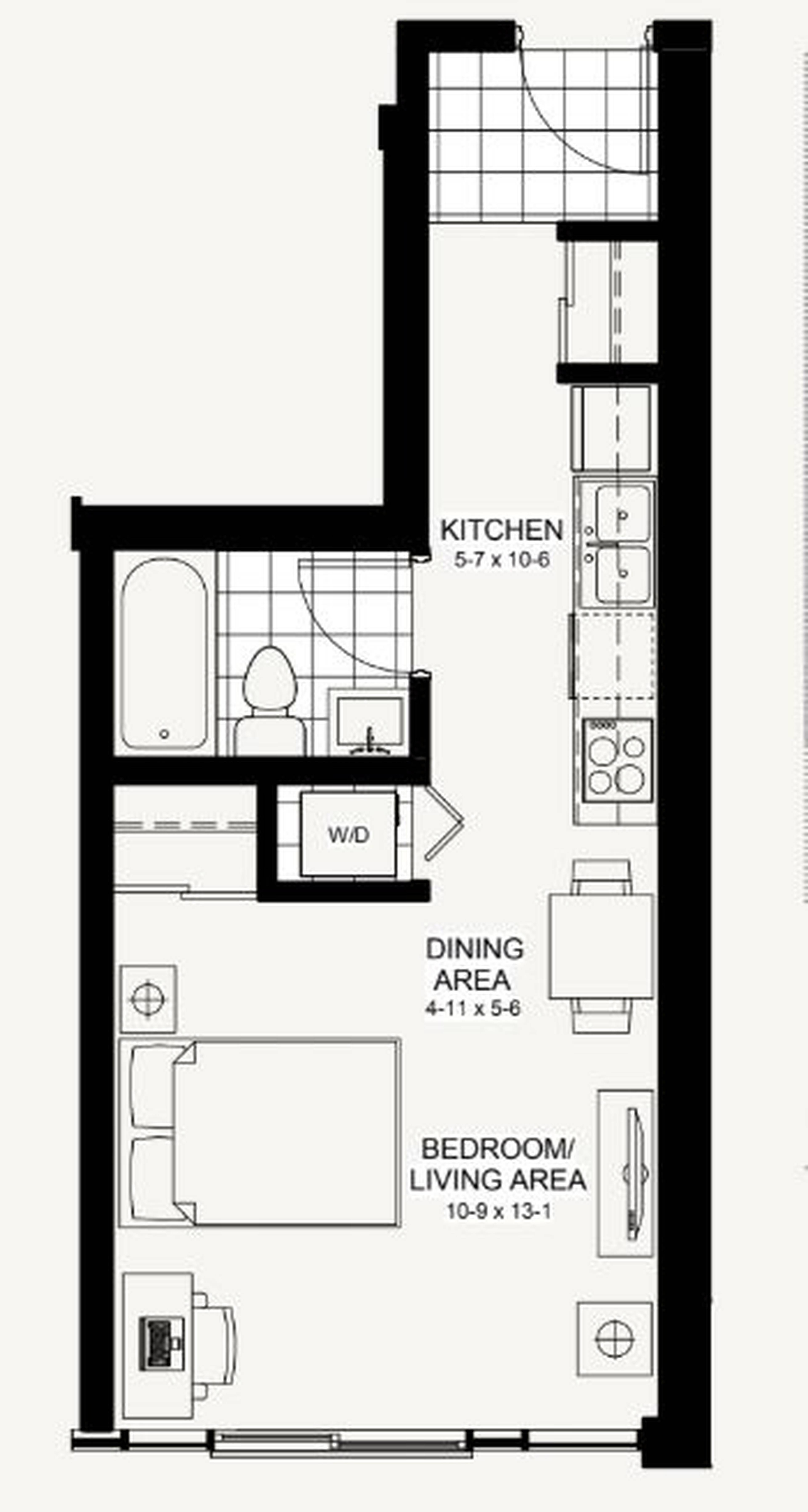 1 Bed  · 1 Bath for rent $1,550 / month
