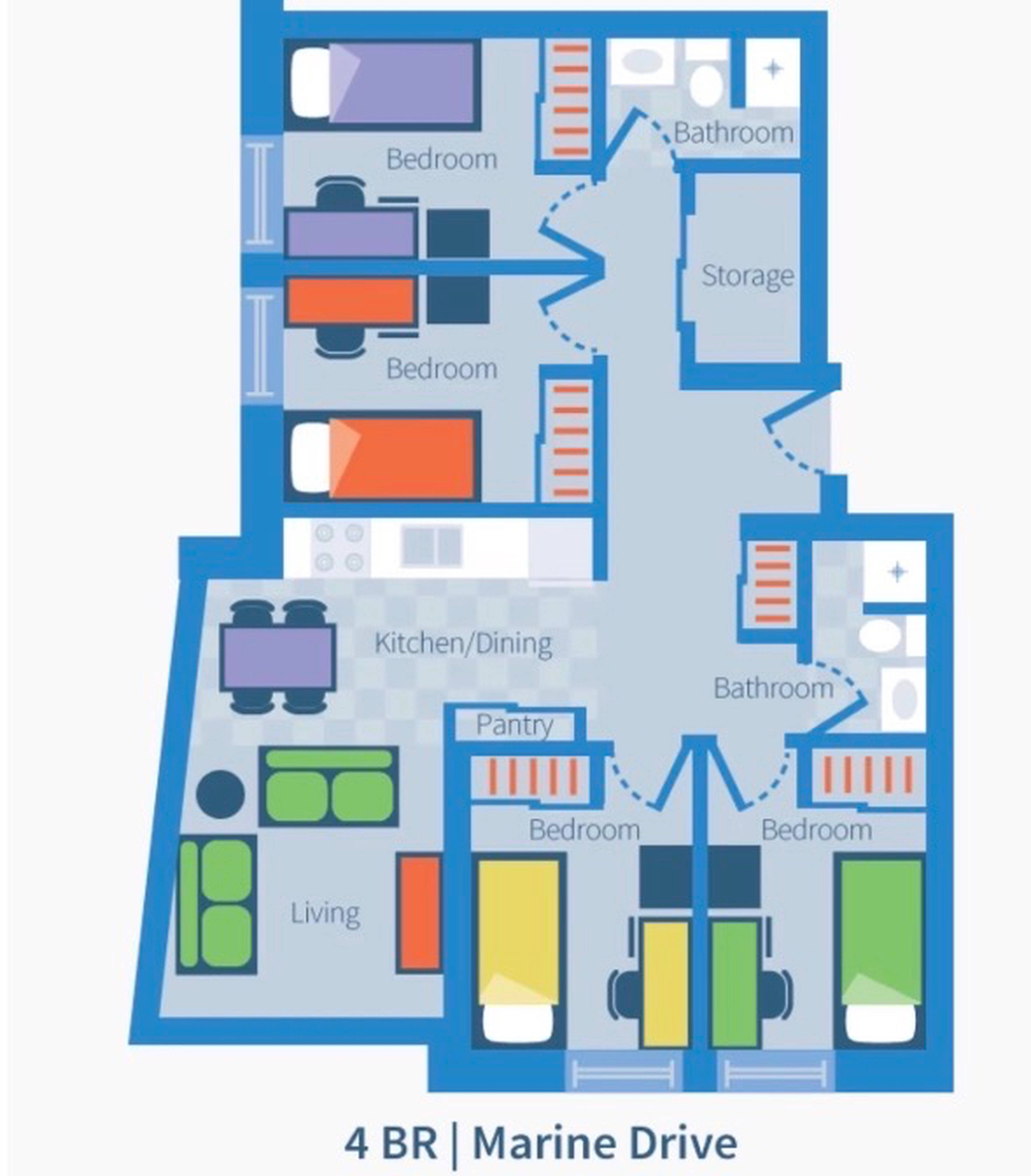 单间 for rent $900 / 月