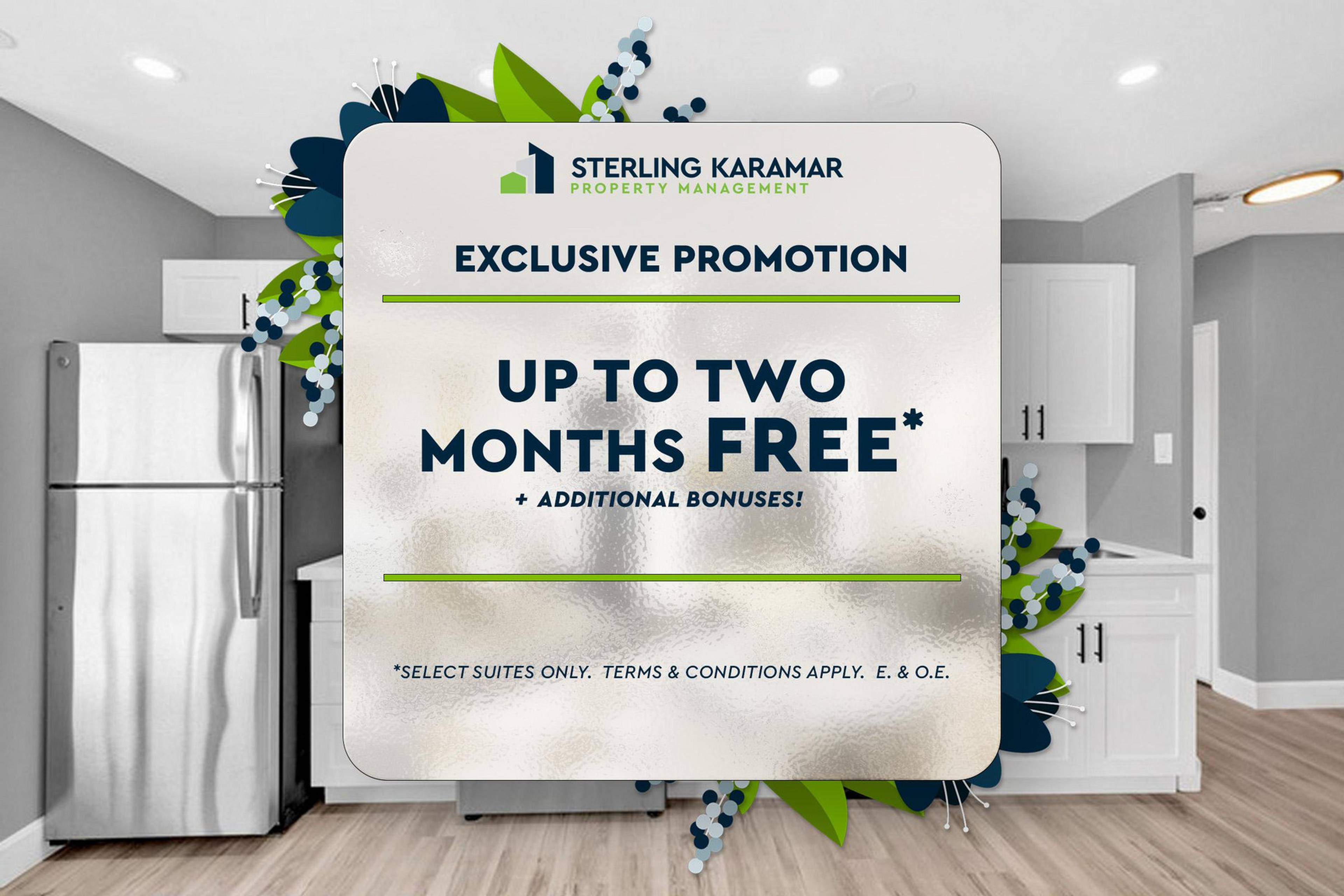 2 Bed  · 1 Bath for rent $2,497+ / month