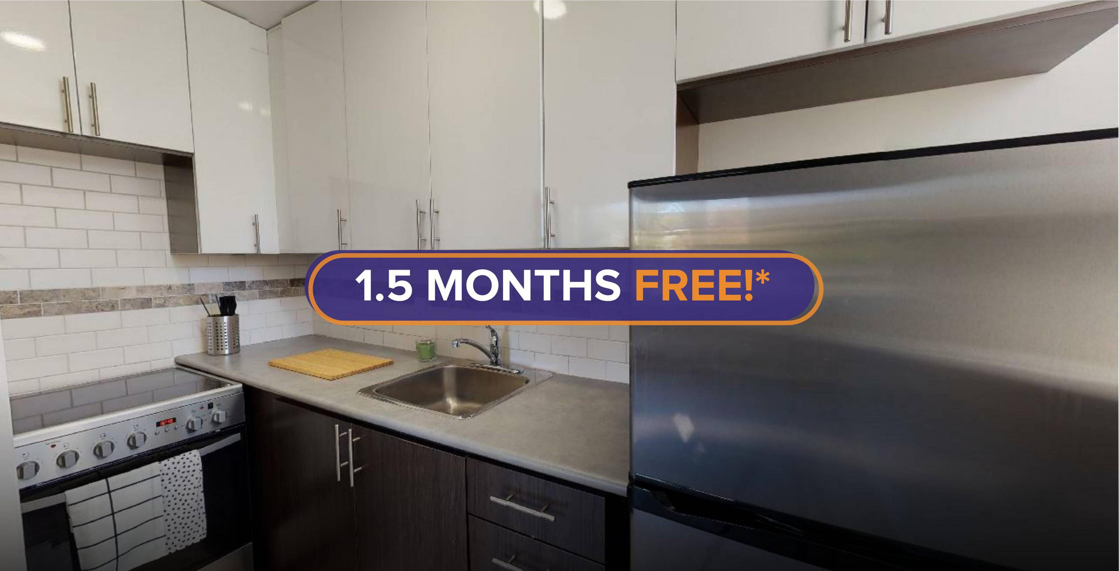 1 室  · 1 卫 for rent $1,654 / 月