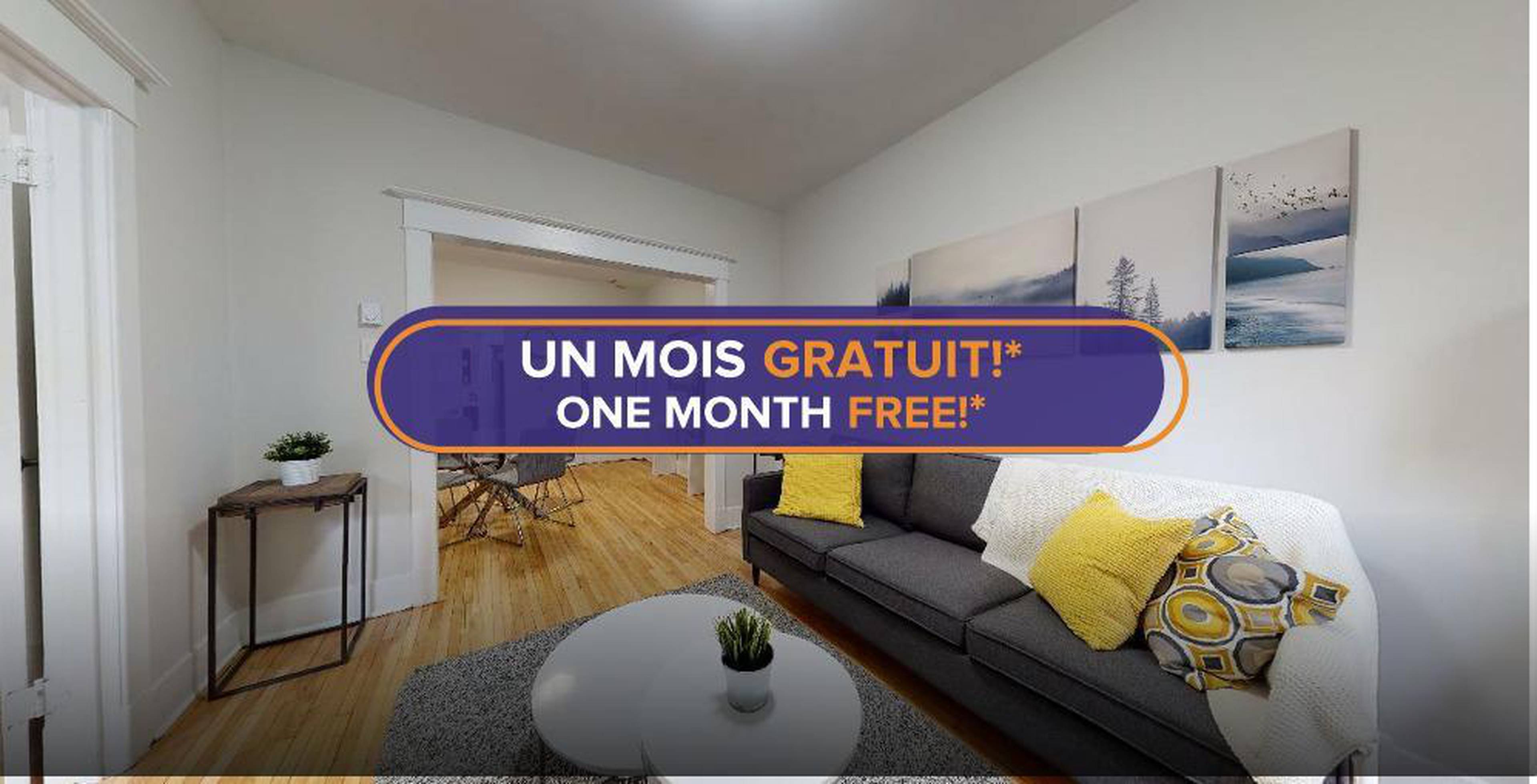 2 ch.  · 1 s. de bains for rent $1,749 / mois