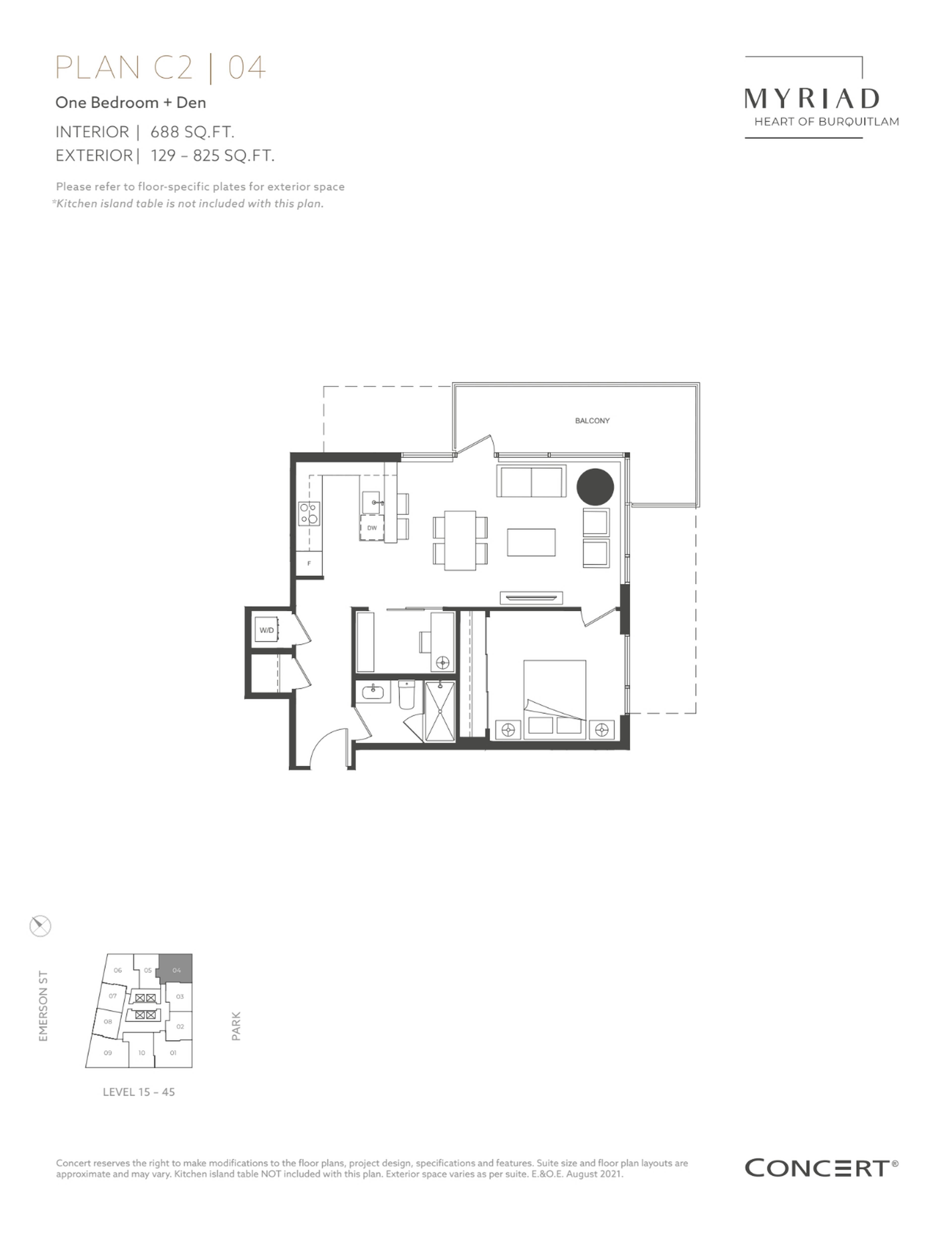 1 Bed  · 1 Bath for rent $2,600 / month