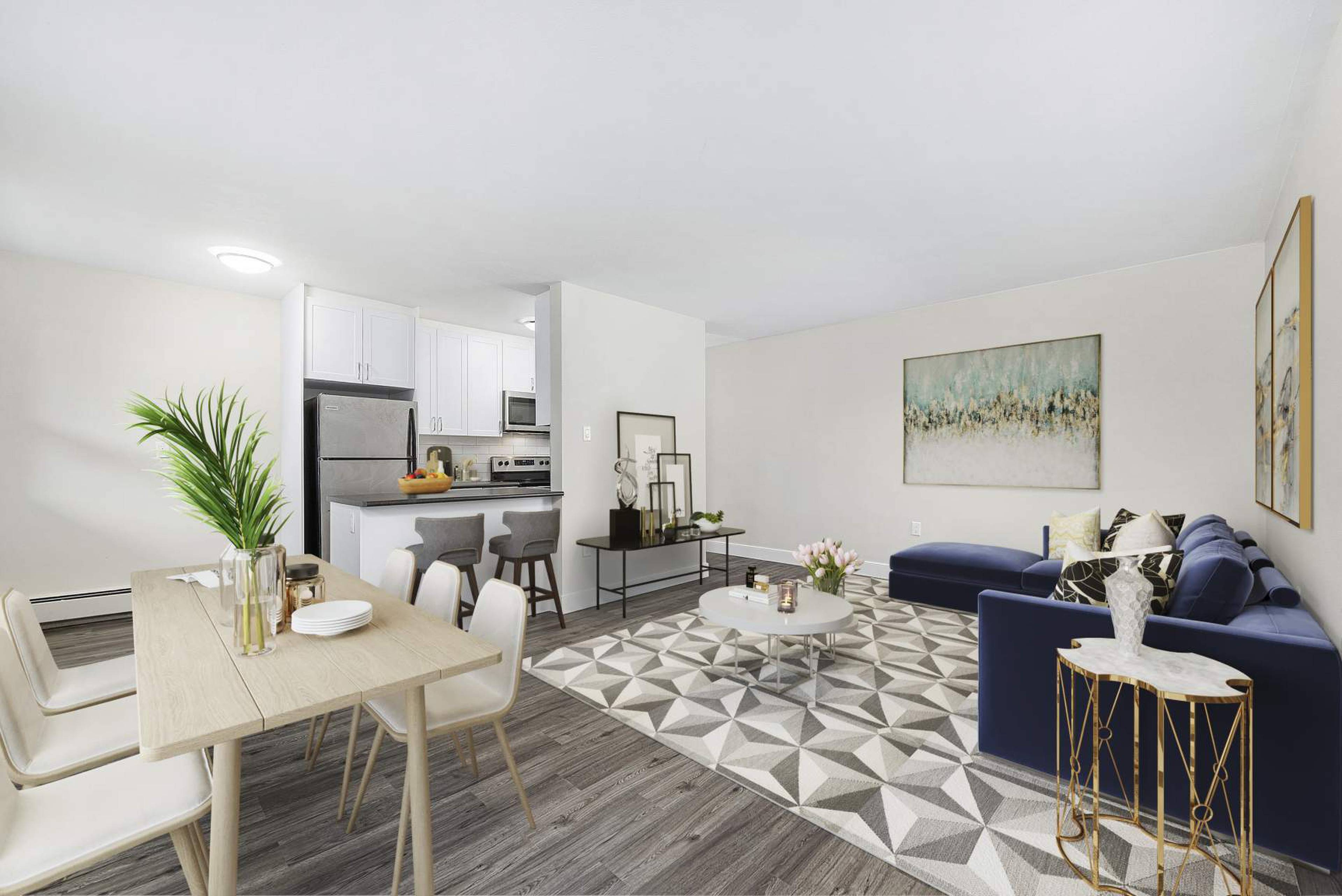 2 ch.  · 1 s. de bains for rent $2,199 / mois