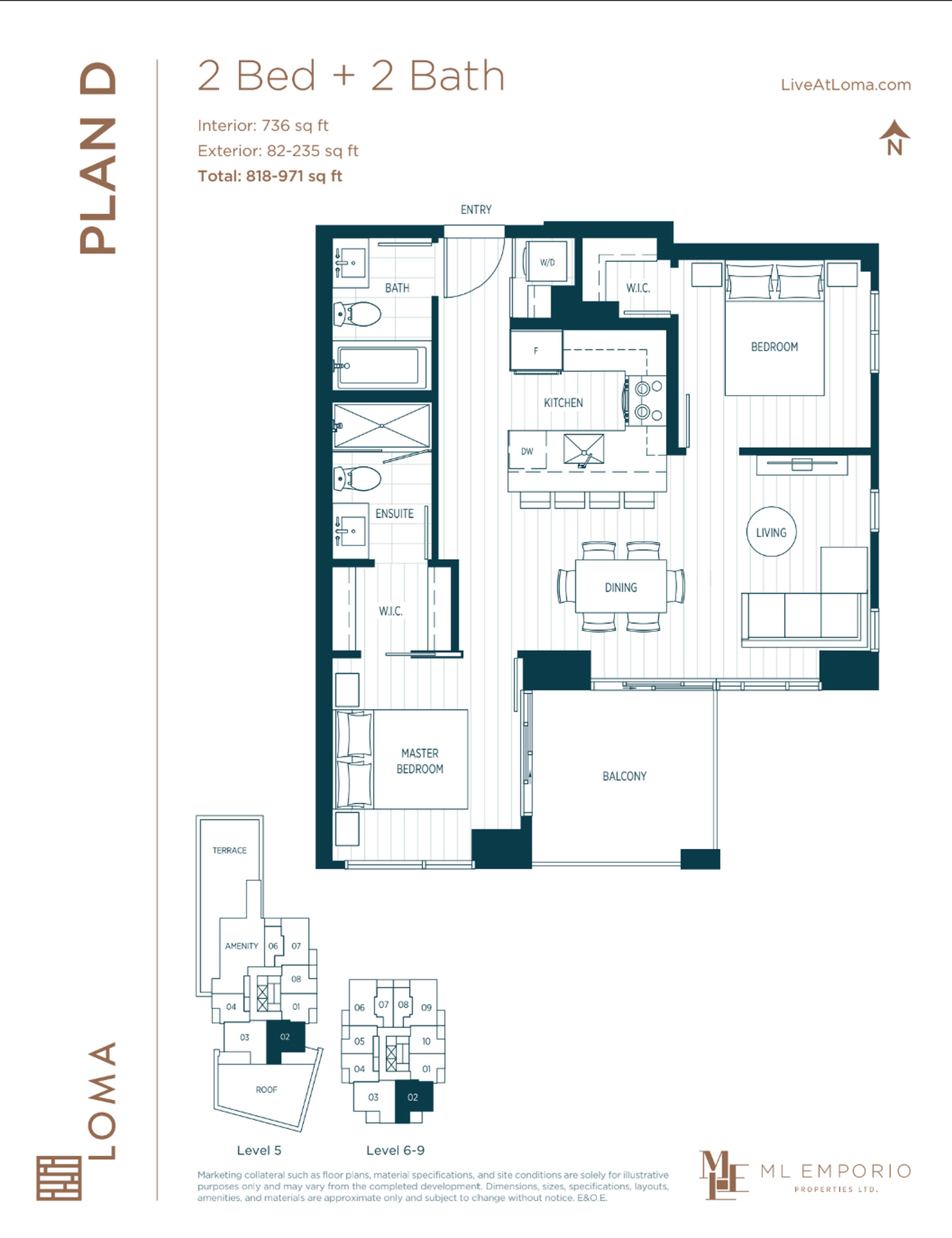 2 Bed  · 2 Bath for rent $2,850 / month