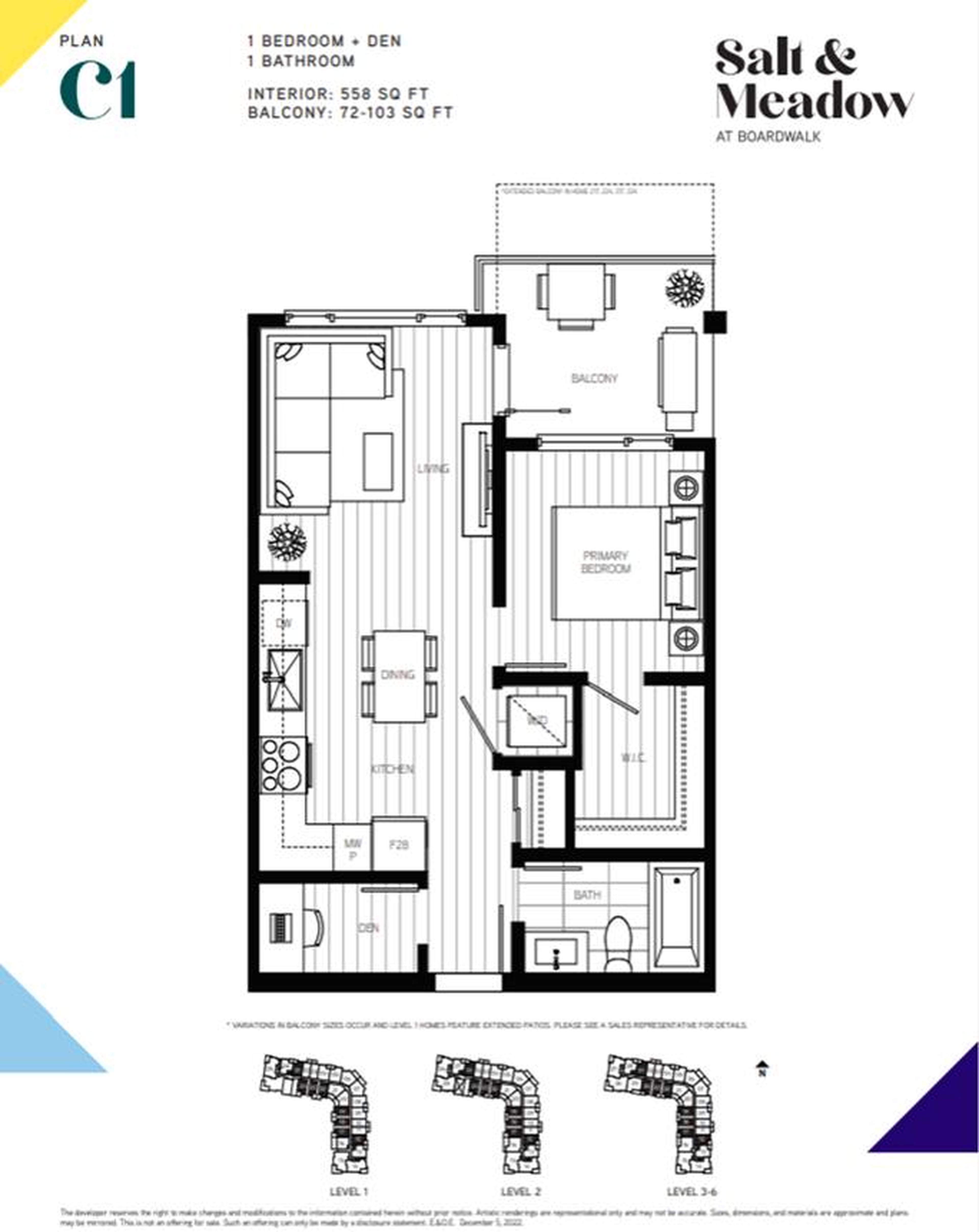 1 Bed  · 1 Bath for rent $2,350 / month