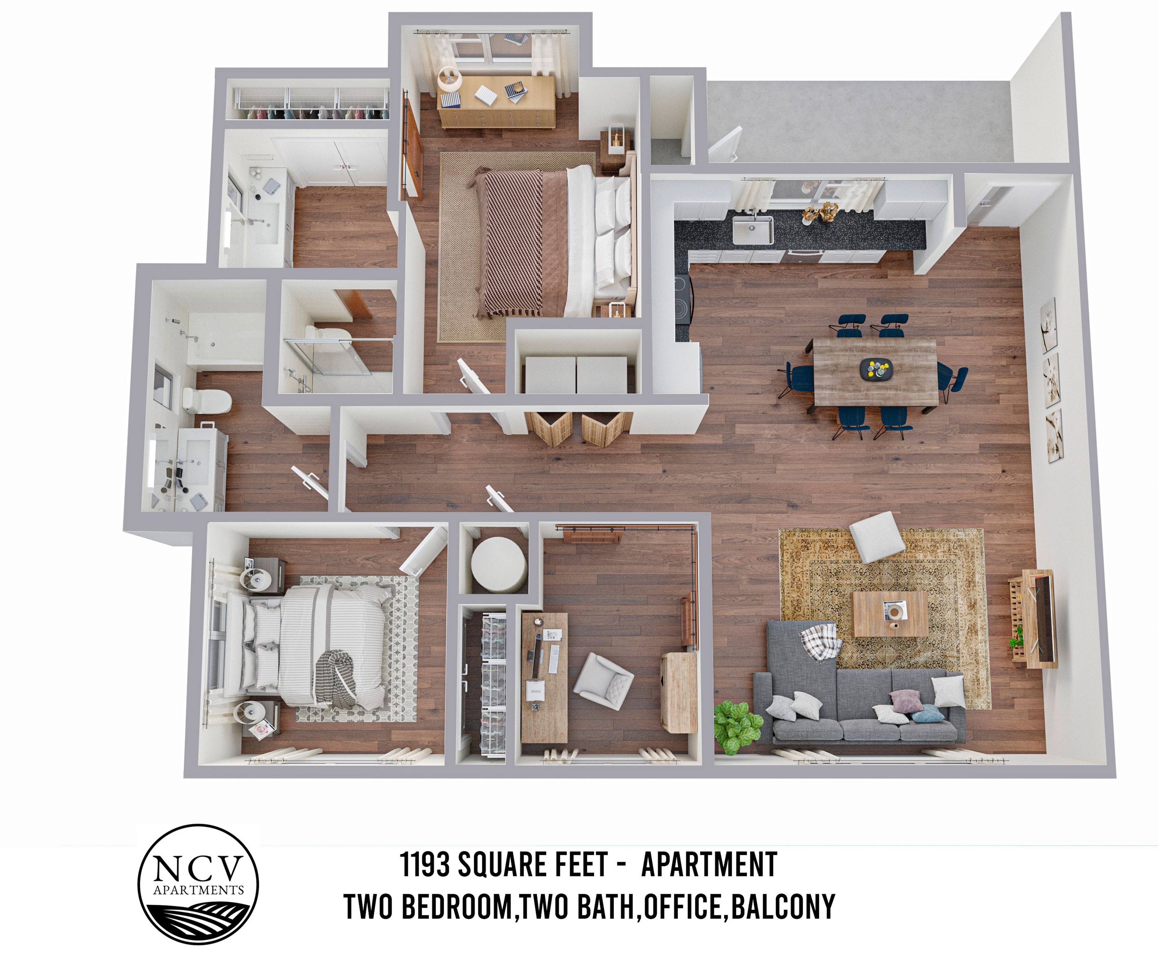 2 Bed  · 2 Bath for rent $3,050 / month