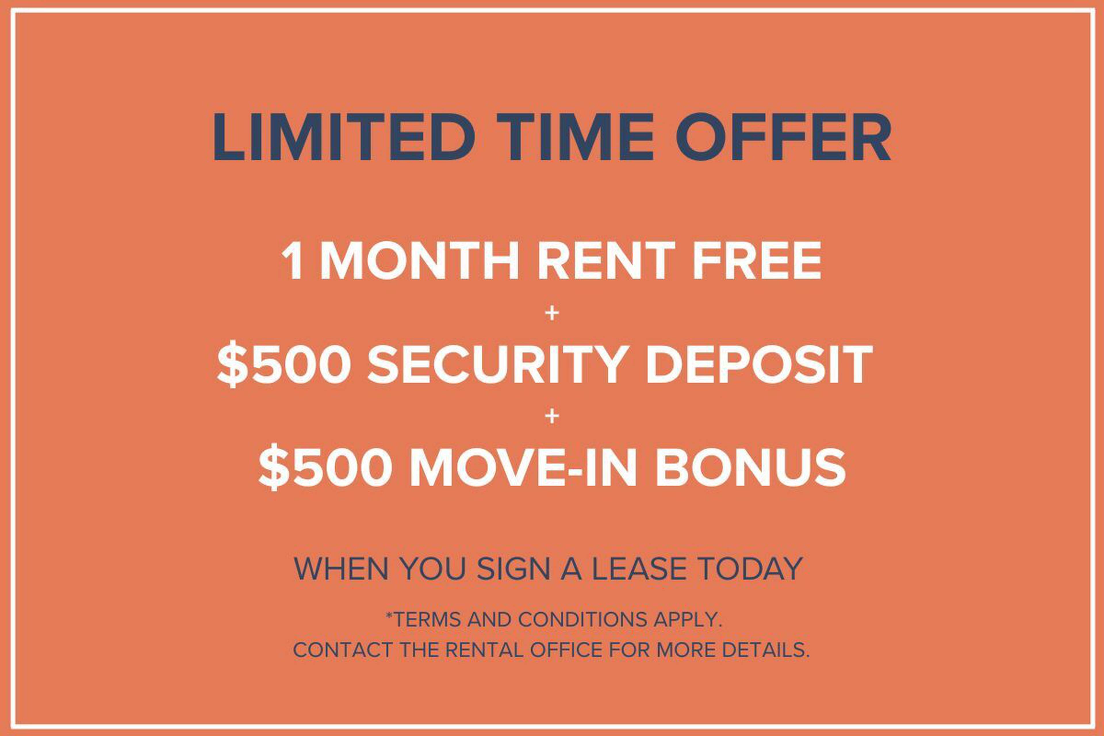 1 Bed  · 1 Bath for rent $2,500 / month
