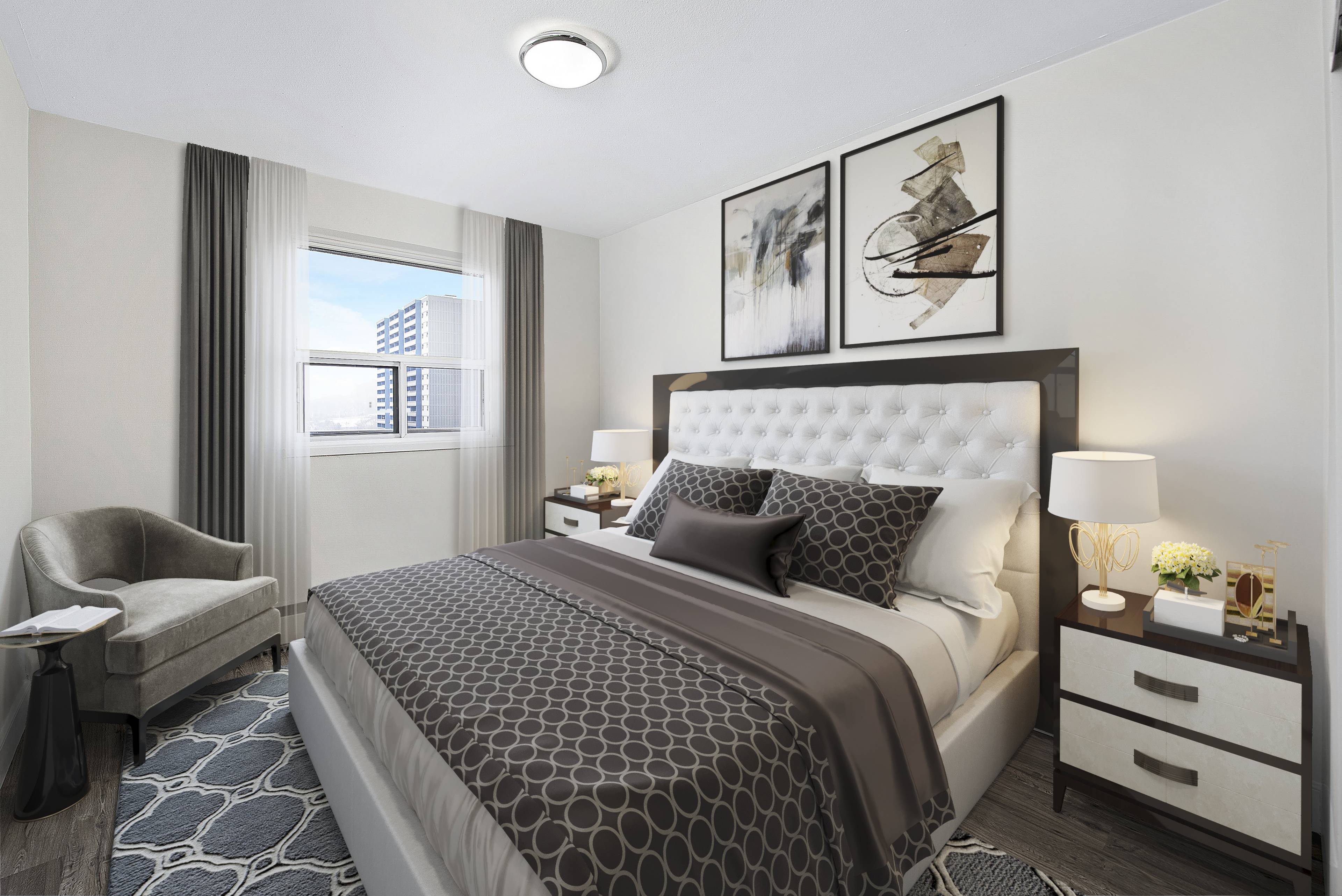 2 ch.  · 1 s. de bains for rent $1,914 / mois