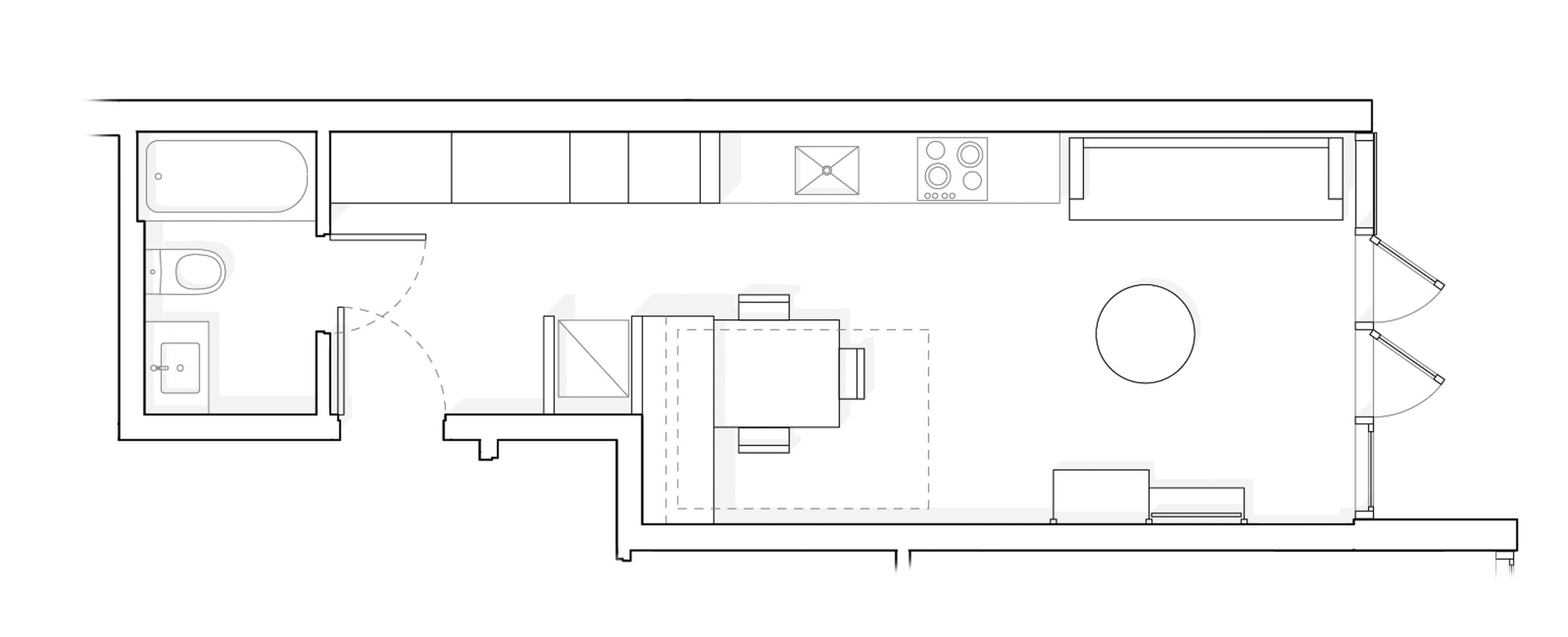 Studio  · 1 Bath for rent $1,698 / month