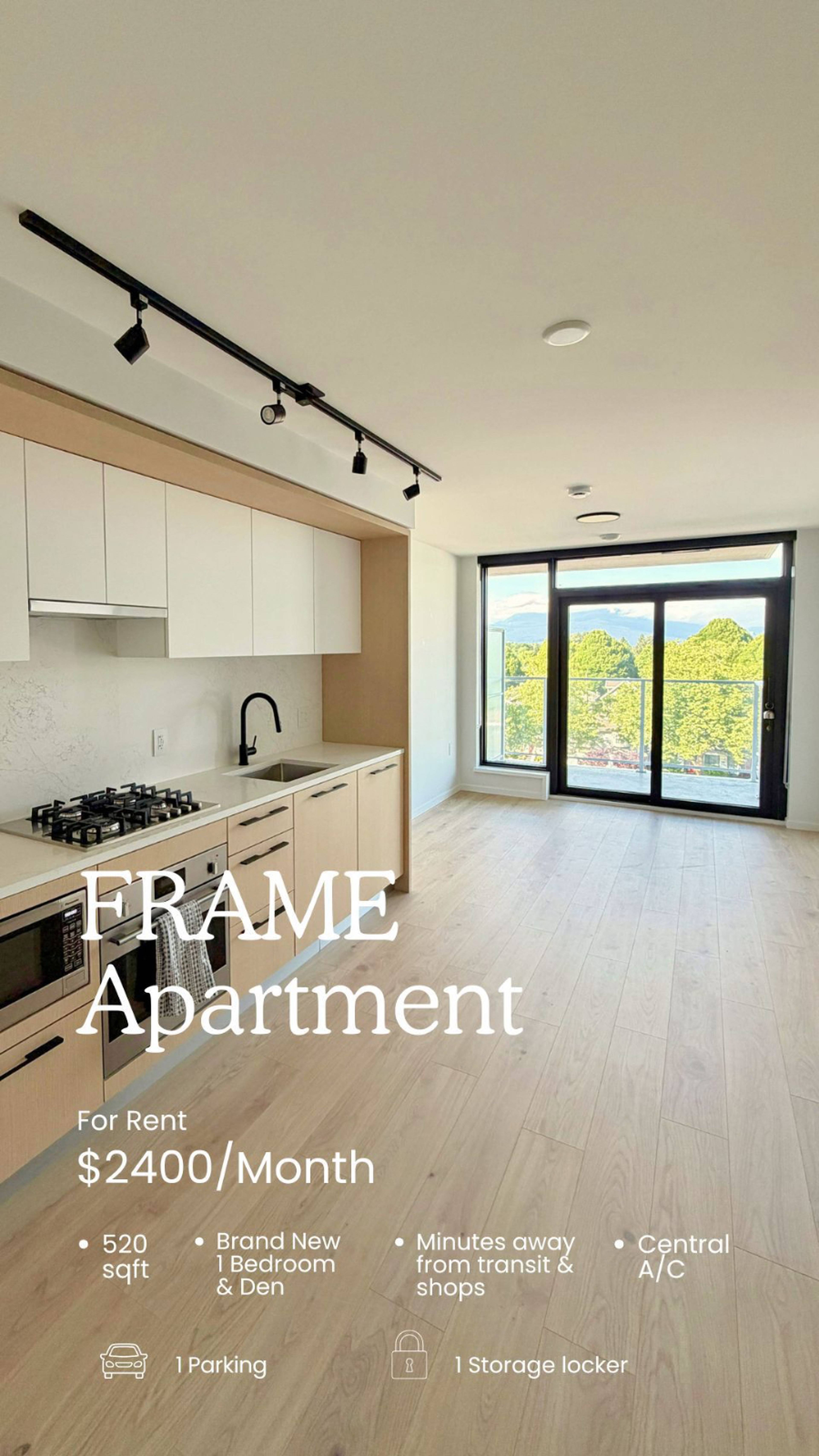 1 Bed  · 1 Bath for rent $2,400 / month
