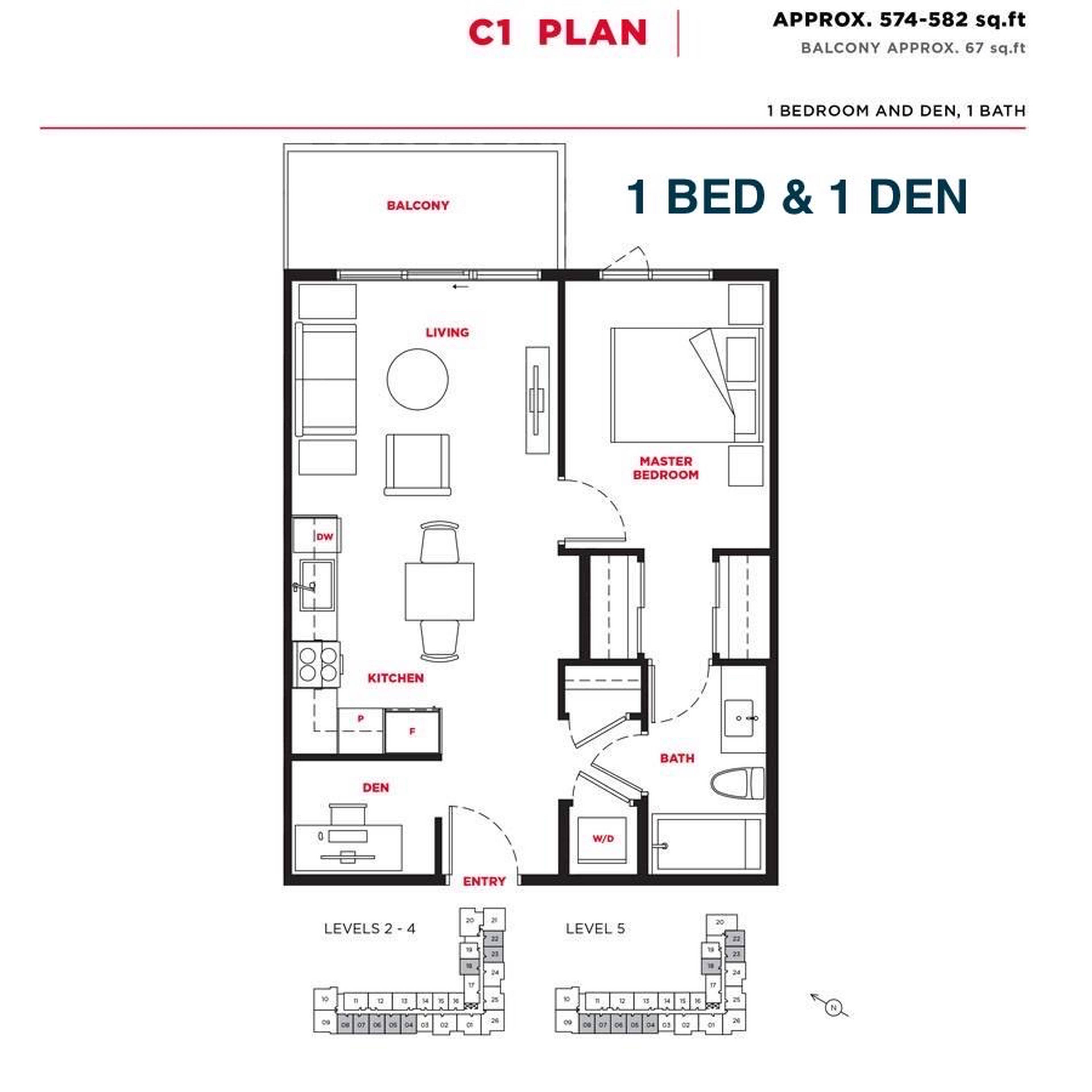 1 ch.  · 1 s. de bains for rent $1,900 / mois