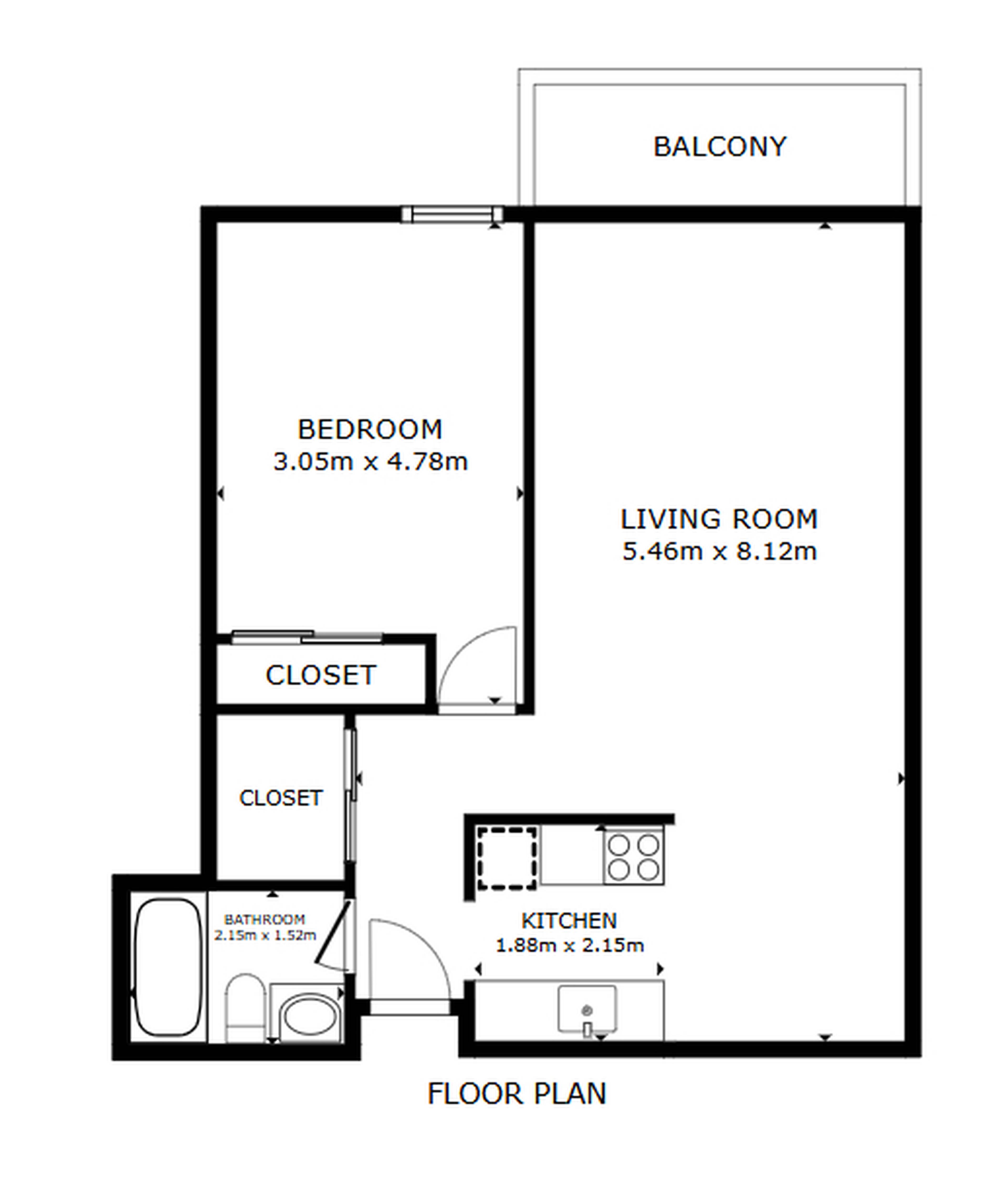 1 Bed  · 1 Bath for rent $2,100 / month