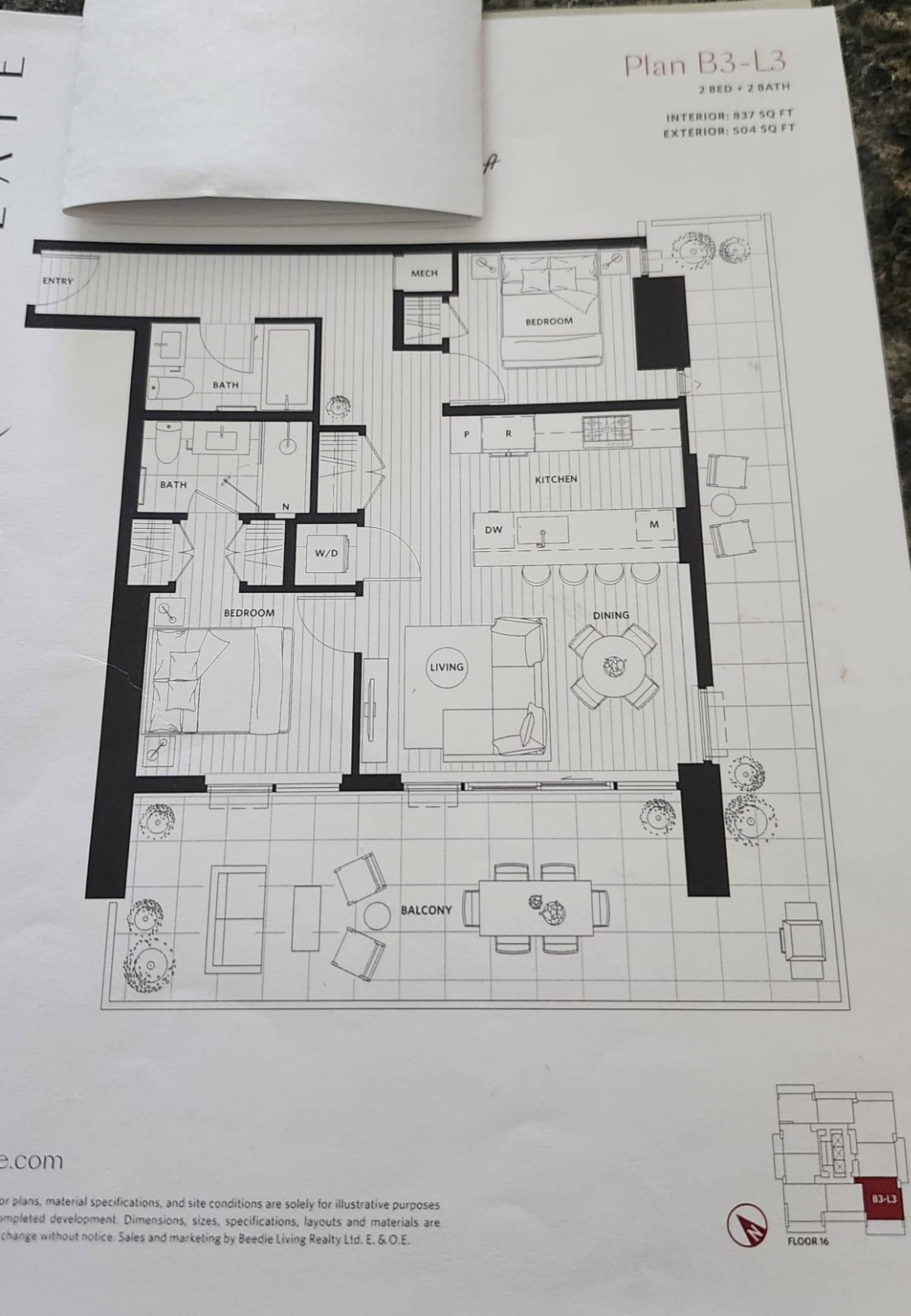 2 Bed  · 2 Bath for rent $3,500 / month