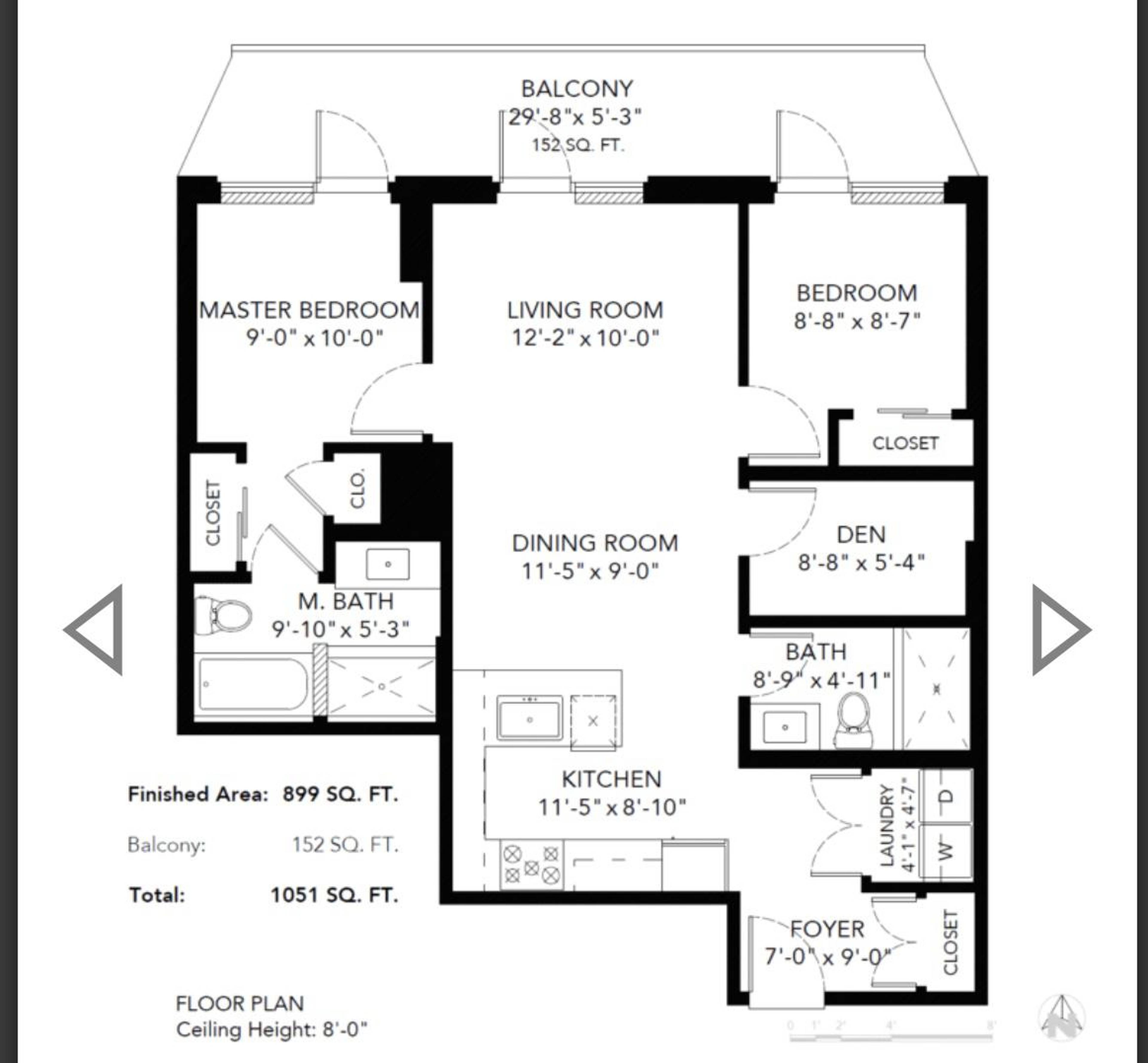 2 Bed  · 2 Bath for rent $3,180 / month
