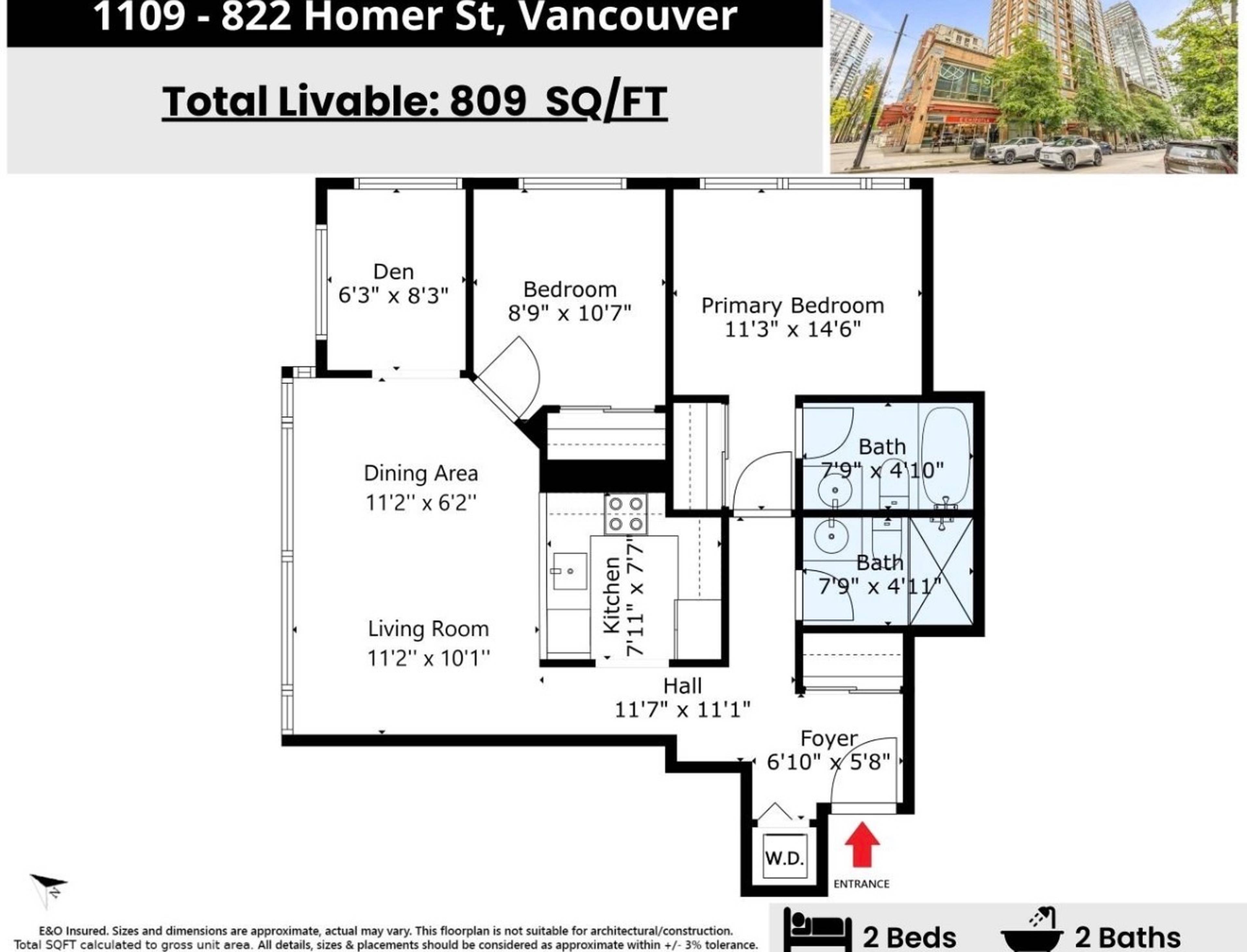 2 Bed  · 2 Bath for rent $3,595 / month