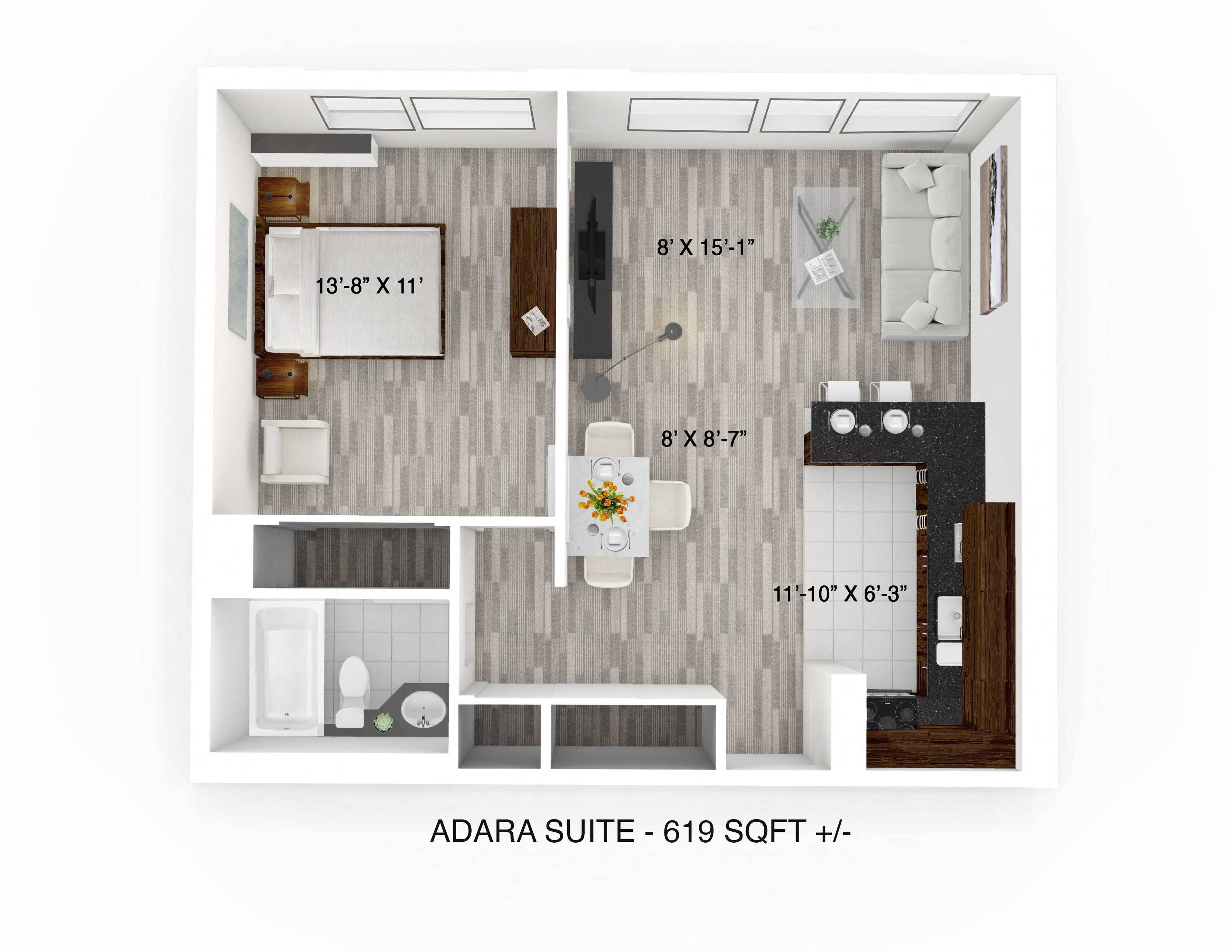 1 Bed  · 1 Bath for rent $1,399 / month