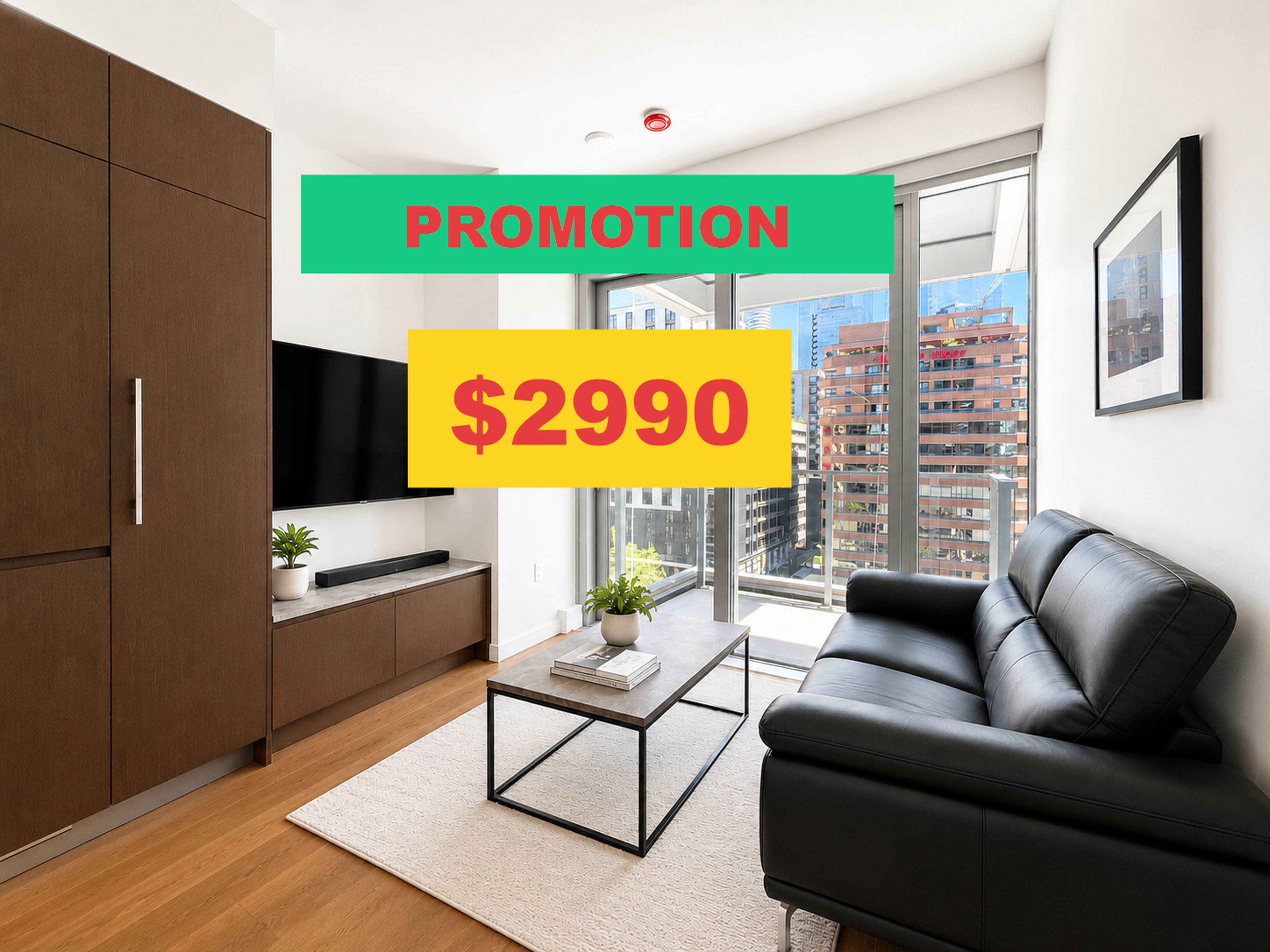 1 室  · 1 卫 for rent $2,990 / 月