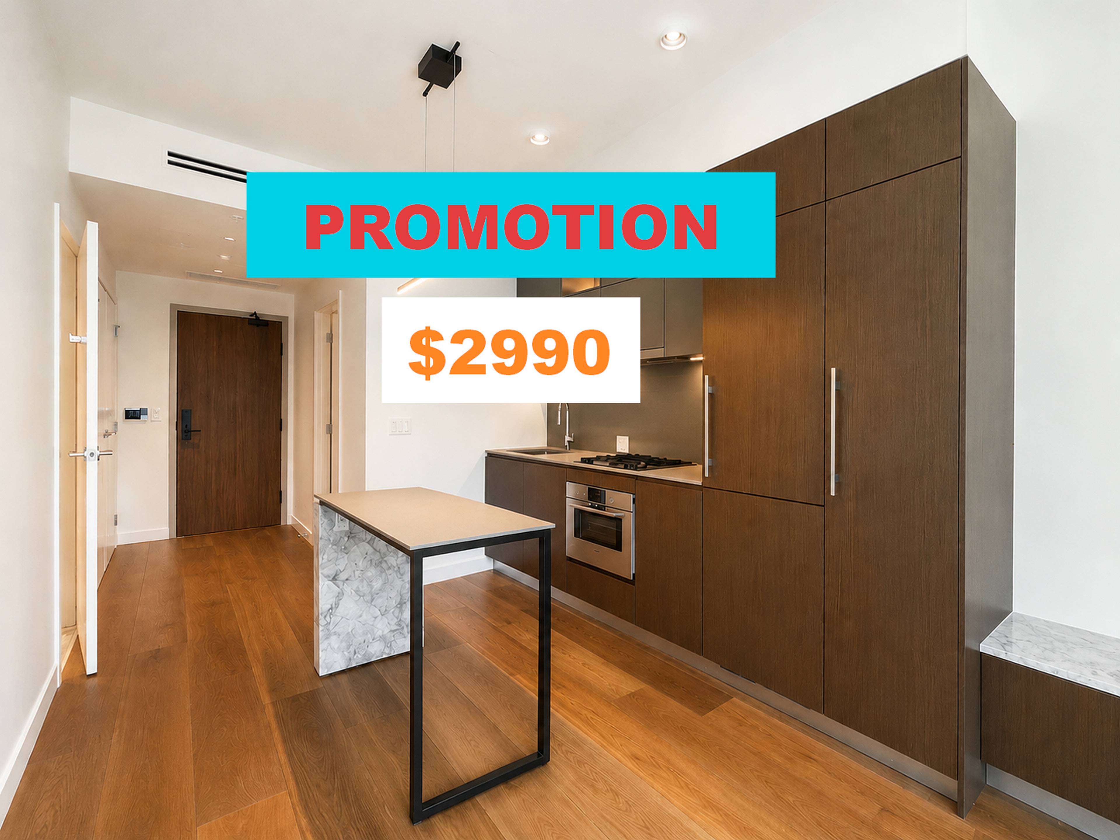 1 室  · 1 卫 for rent $2,990 / 月
