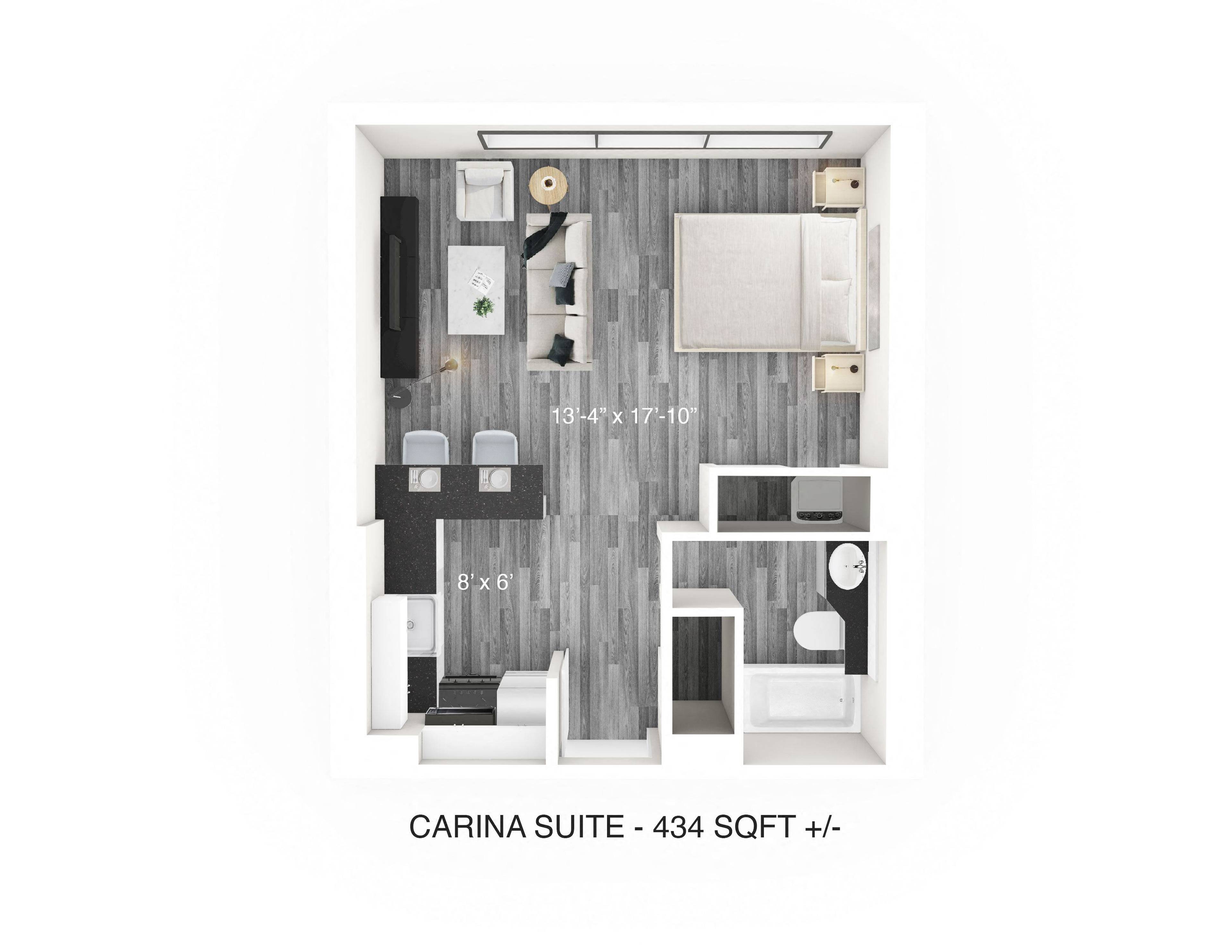 Studio  · 1 Bath for rent $1,219 / month