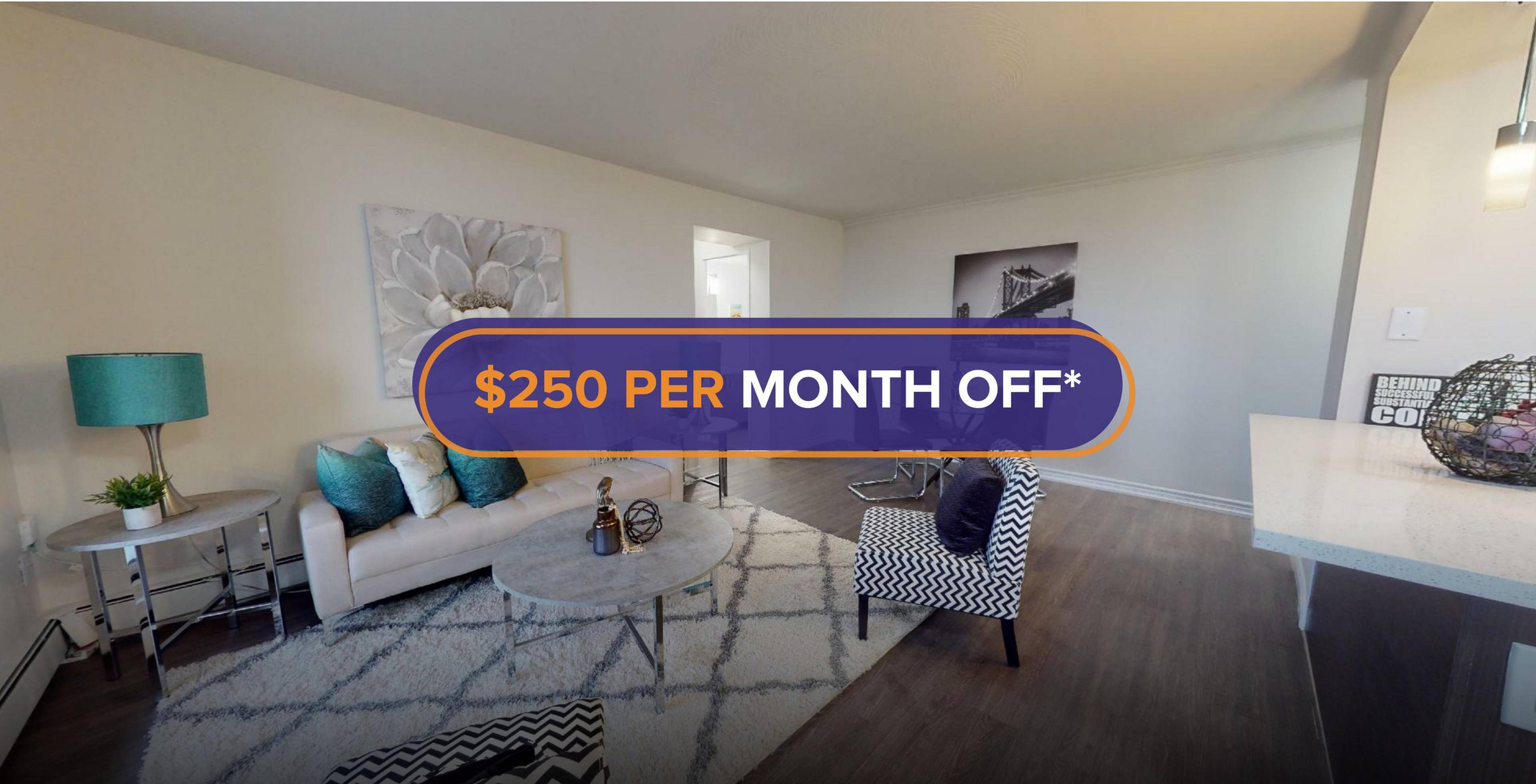 2 ch.  · 1 s. de bains for rent $2,149 / mois