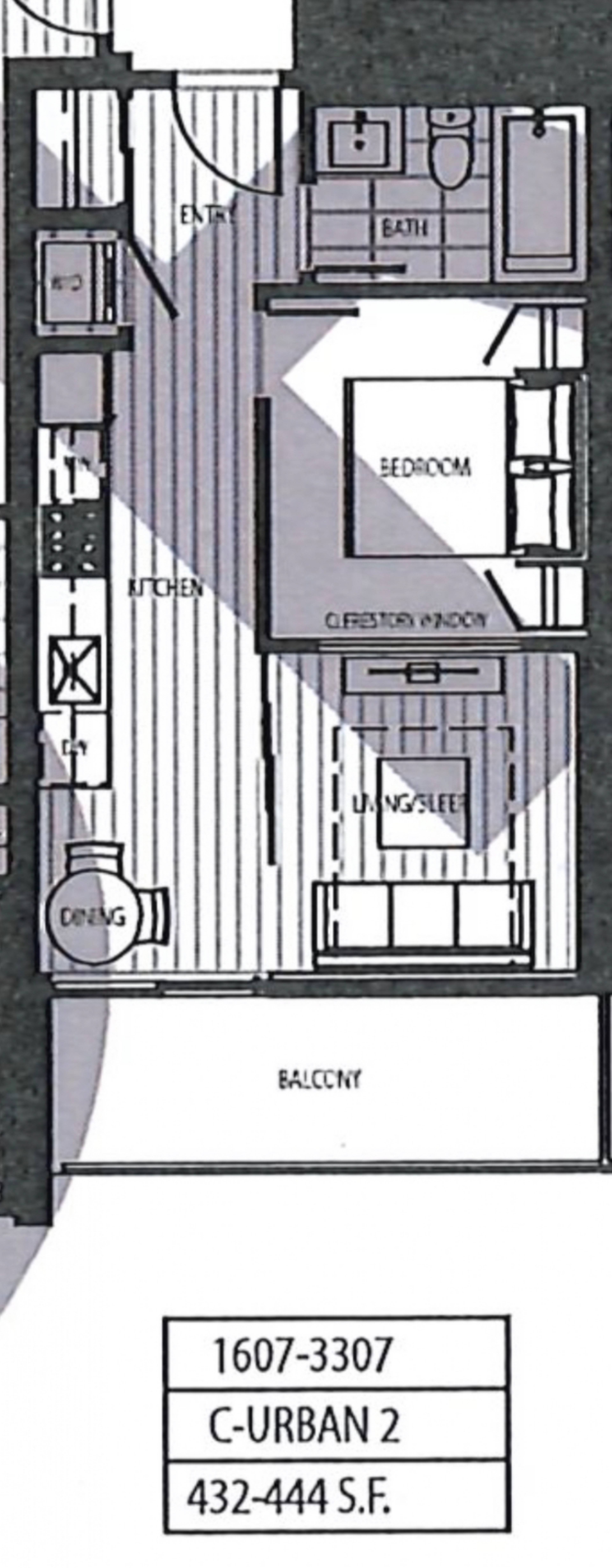 1 Bed  · 1 Bath for rent $1,700 / month