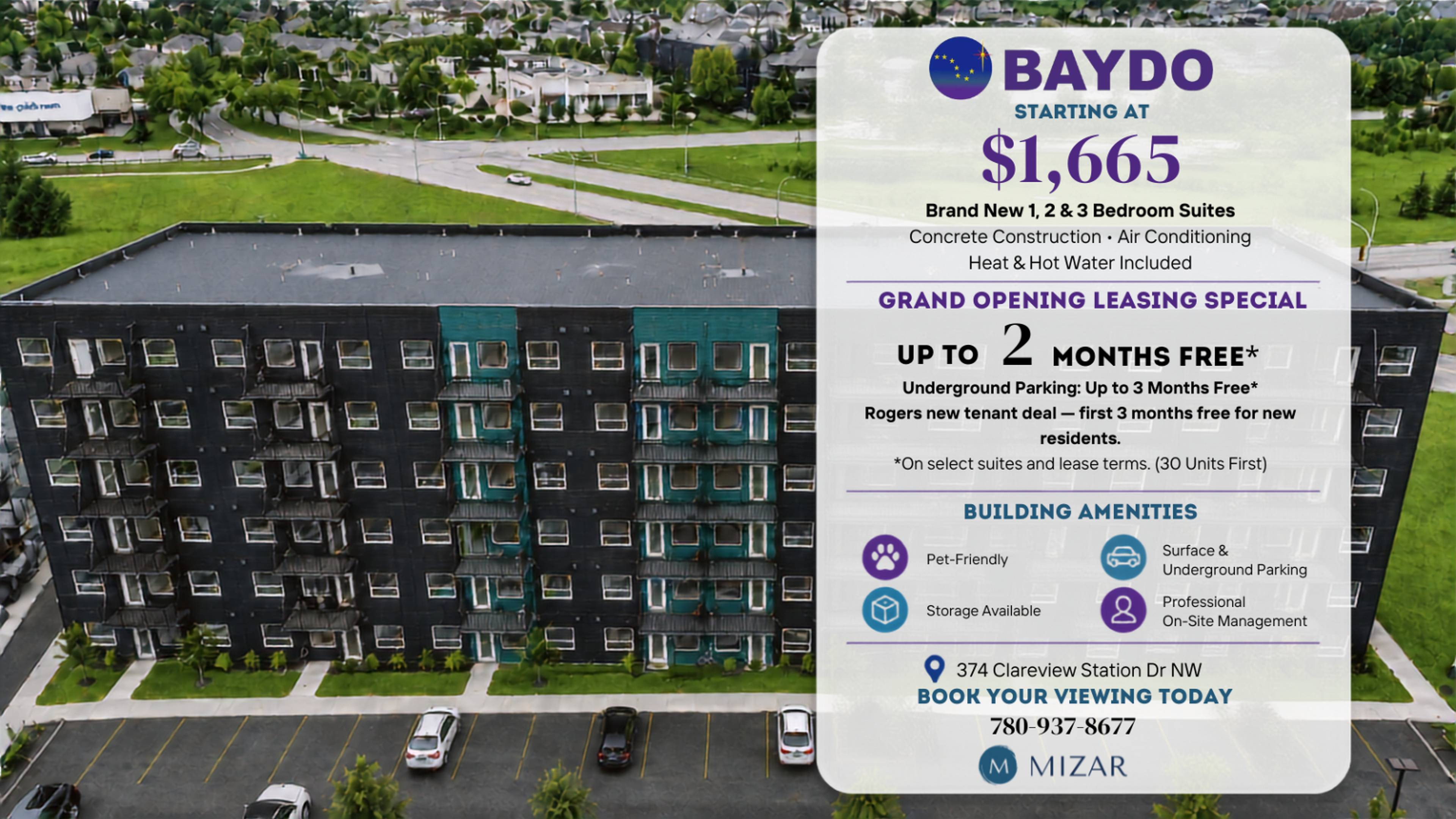 2 Bed  · 2 Bath for rent $1,900 / month