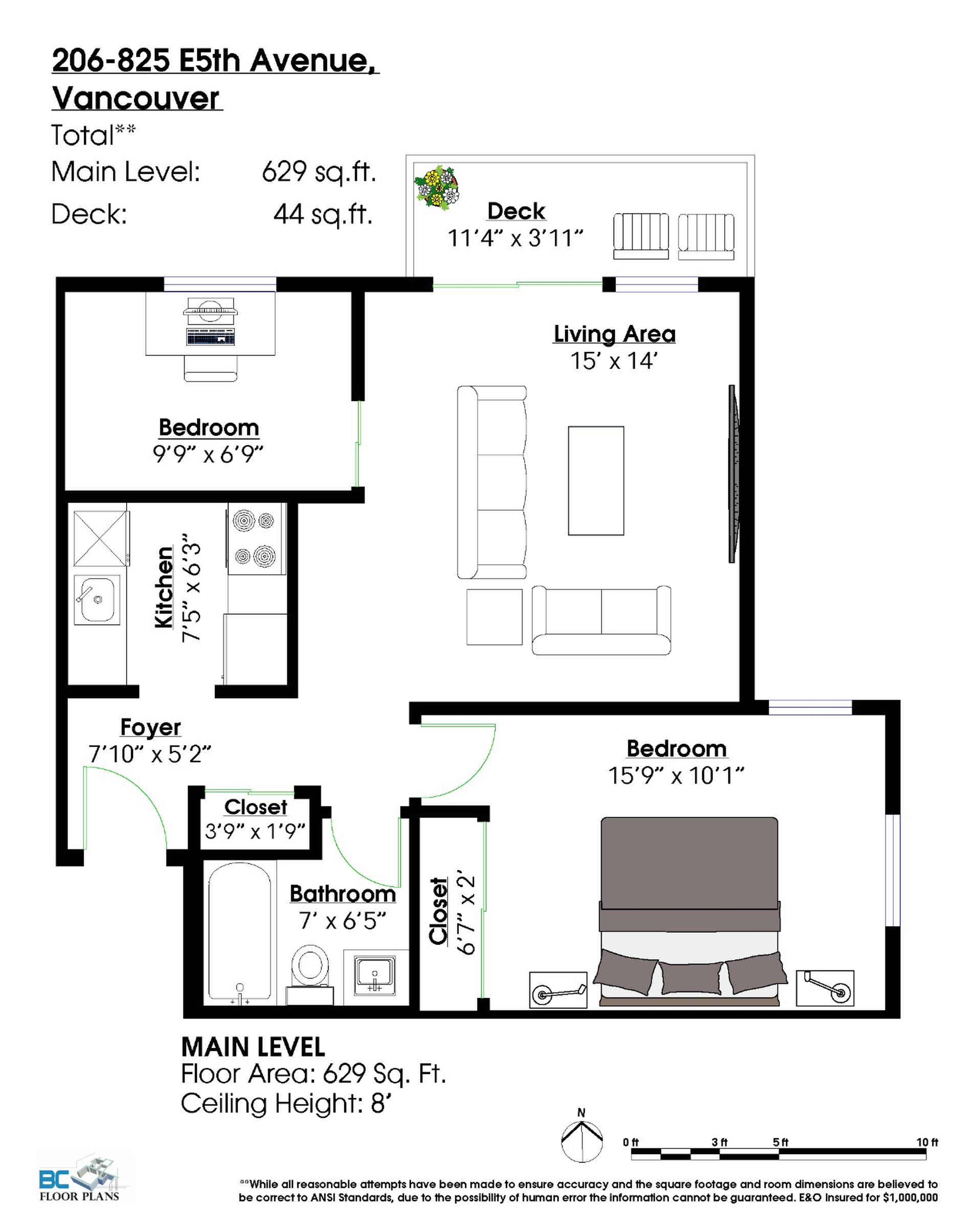 2 Bed  · 1 Bath for rent $2,650 / month