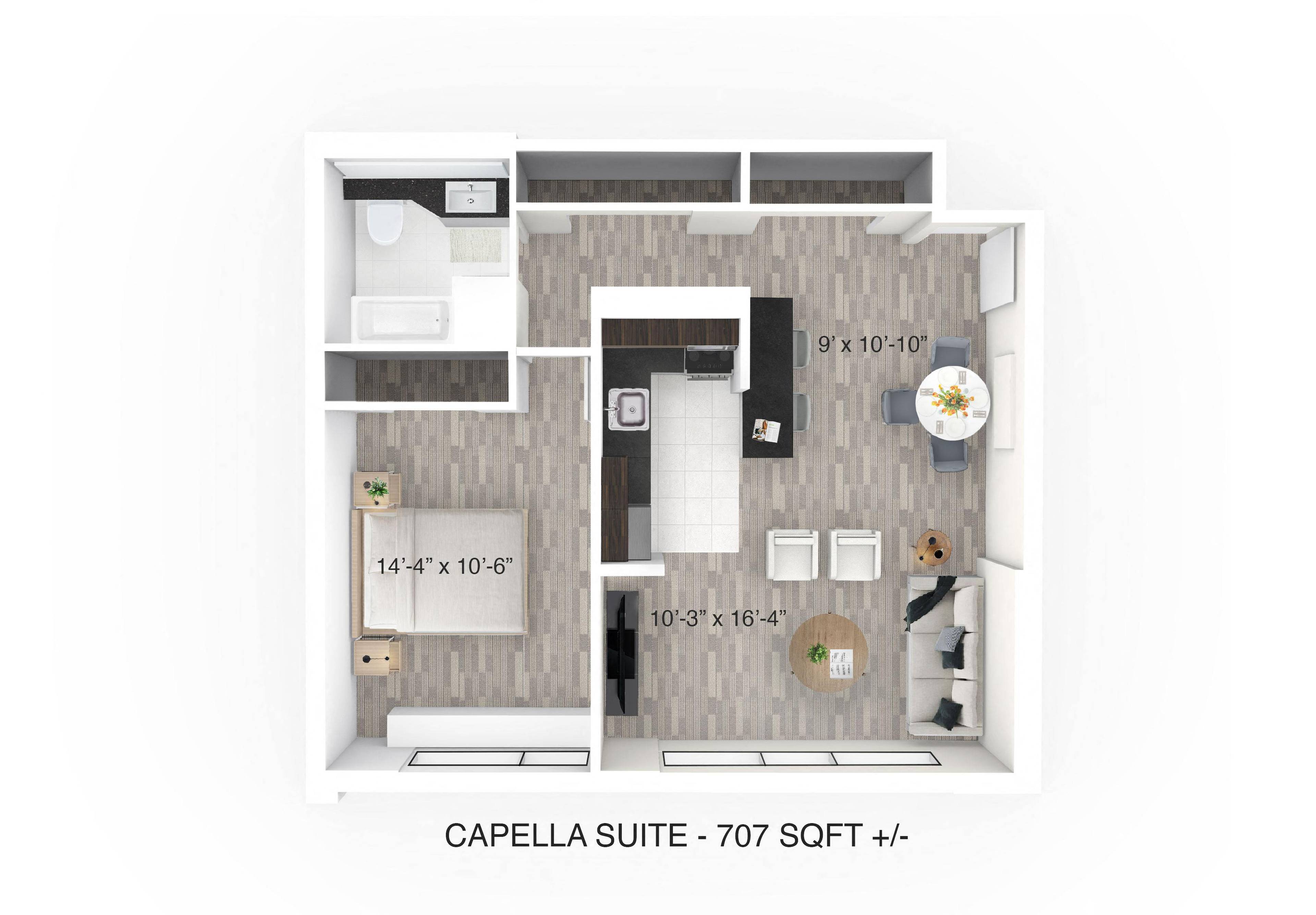 1 Bed  · 1 Bath for rent $1,399 / month