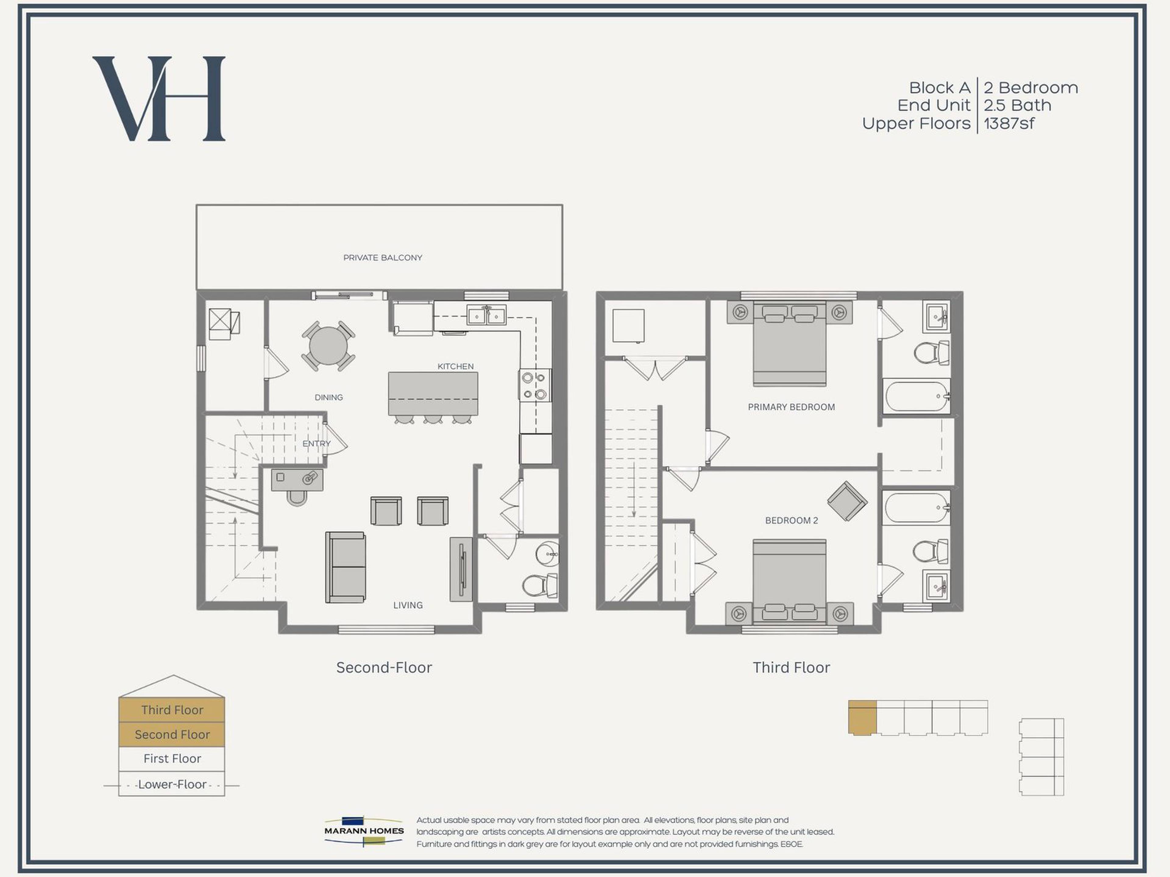 2 Bed  · 1.5 Bath for rent $2,375 / month