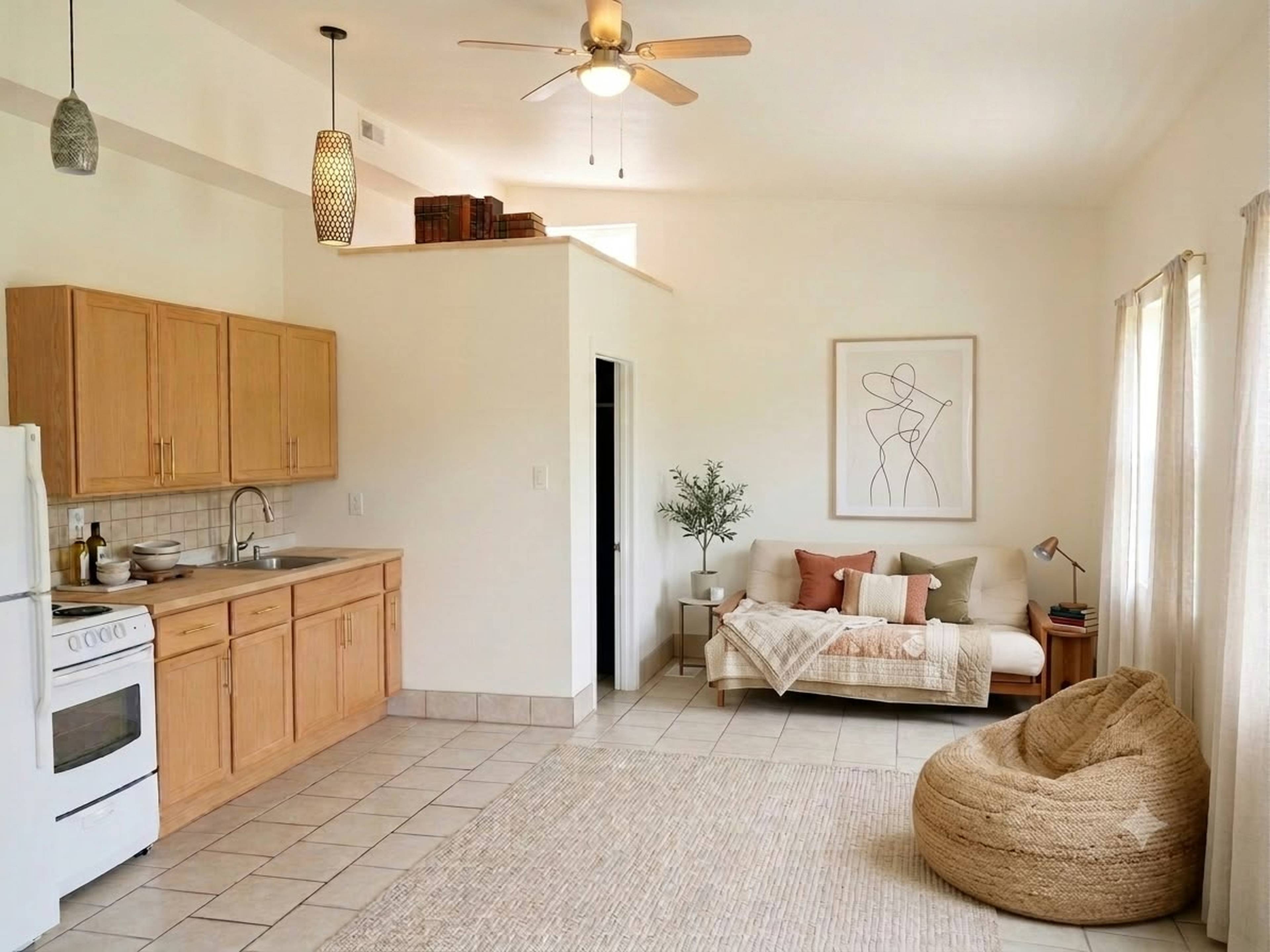 单身公寓  · 1 卫 for rent $1,600 / 月